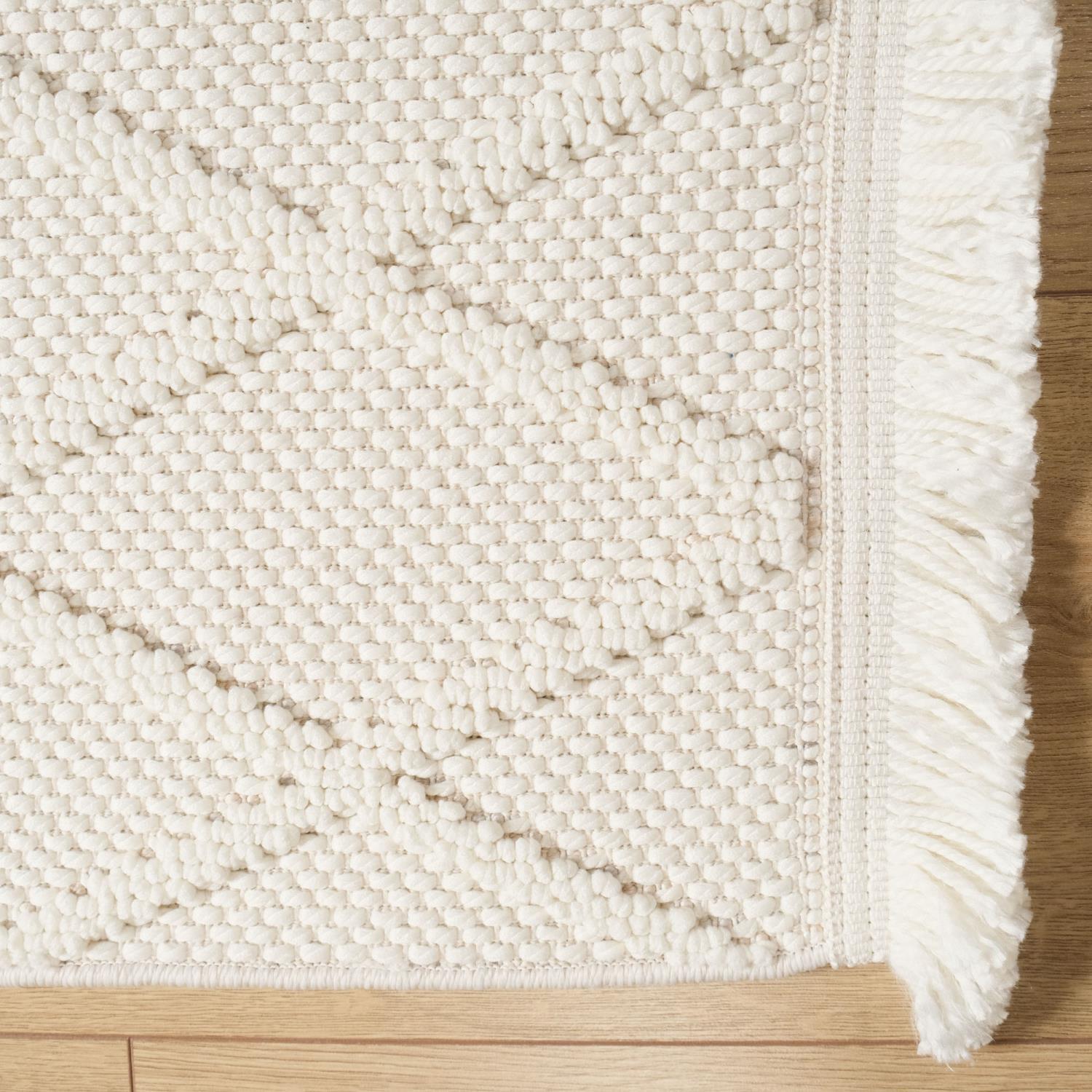 Eko Halı Cozy Çerçeve Desenli Makine Dokuma Halı