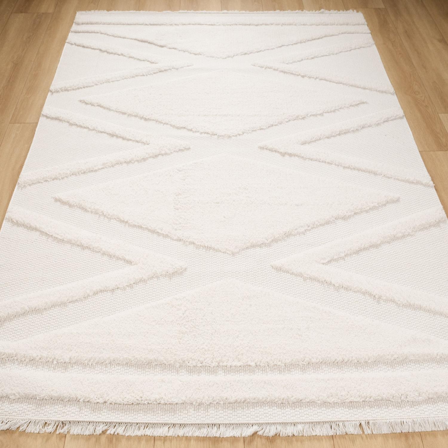 Eko Halı Dublin Geometrik Desenli Makine Dokuma Halı