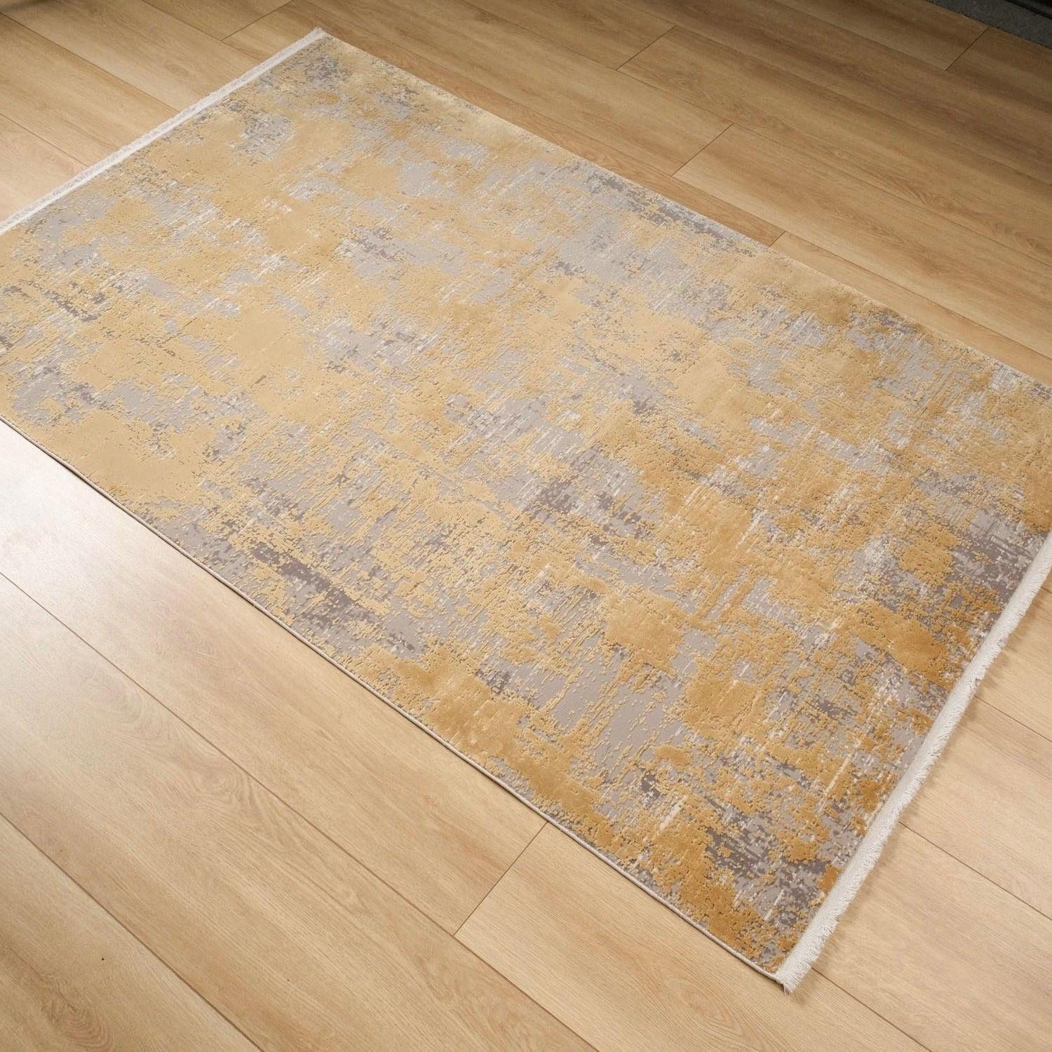 Fresco Series Abstract Patterned Machine Woven Carpet