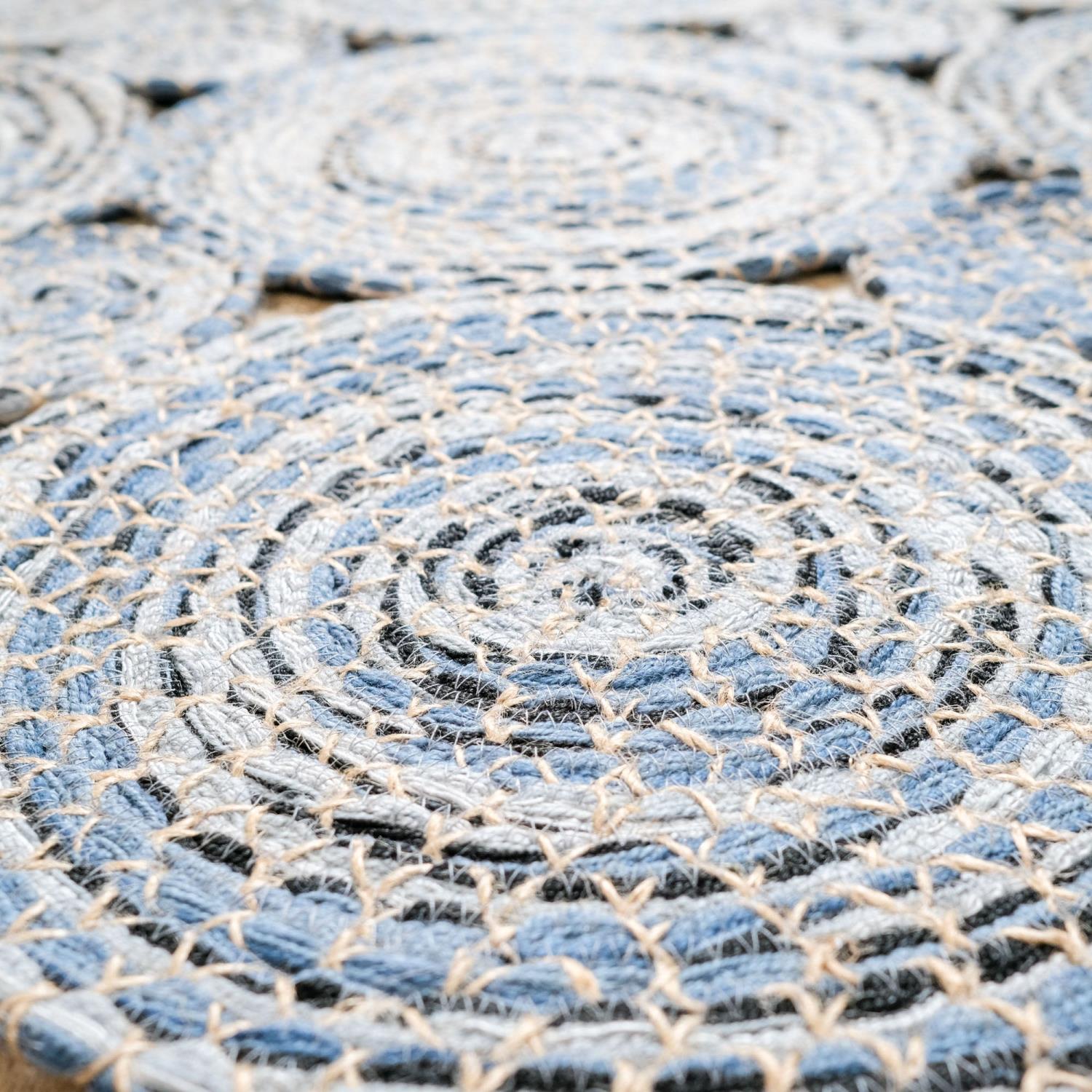 Eko Halı Patna Geometrik Desenli Makine Dokuma Halı