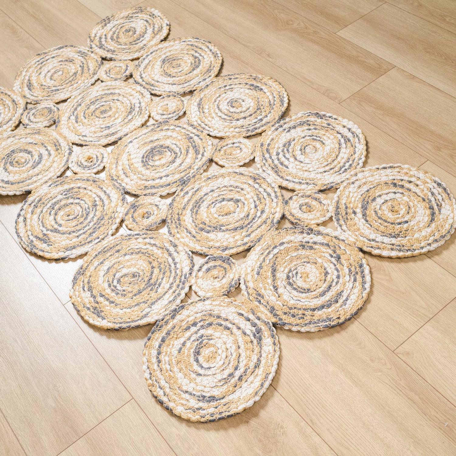 Eko Halı Patna Geometrik Desenli Makine Dokuma Halı