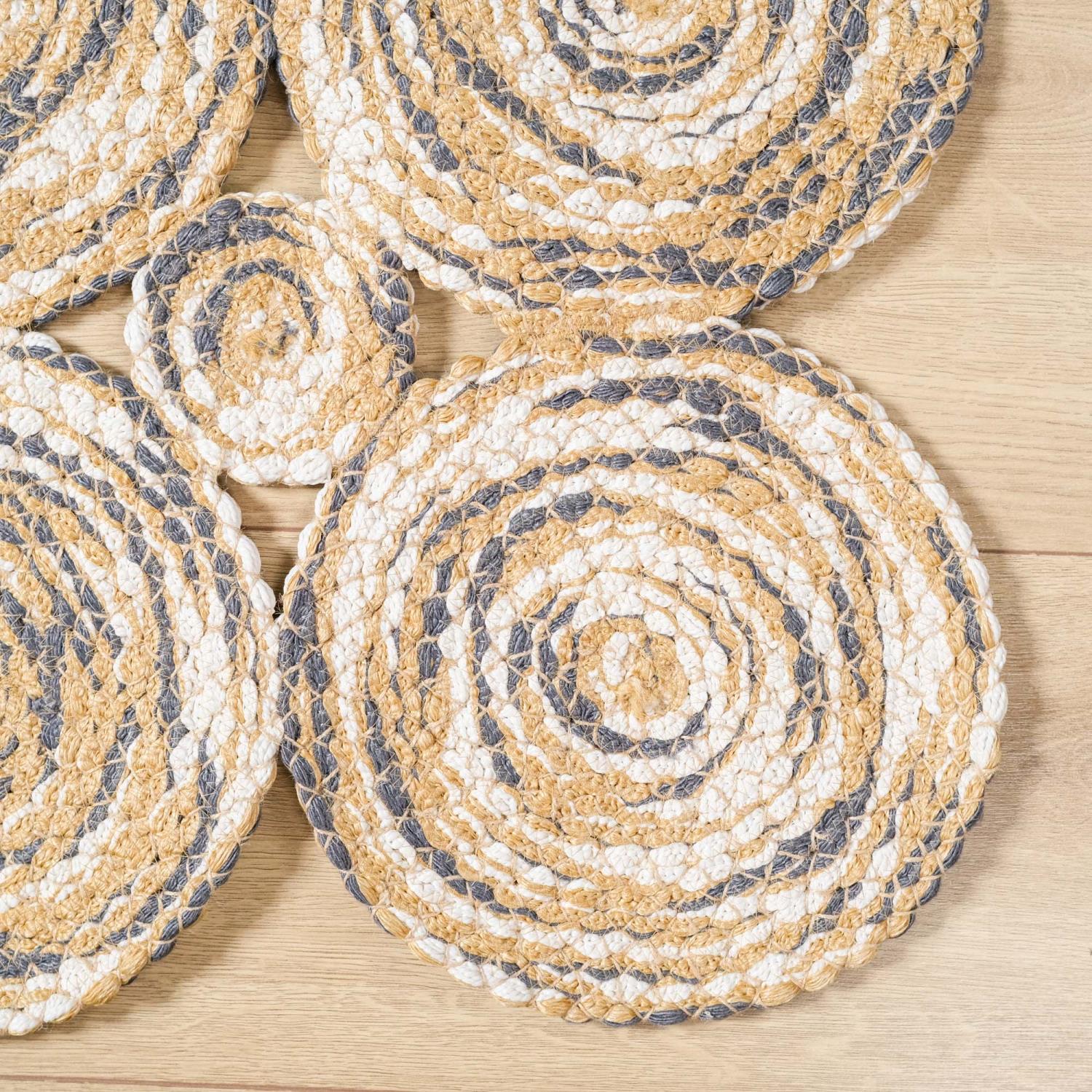 Eko Halı Patna Geometrik Desenli Makine Dokuma Halı