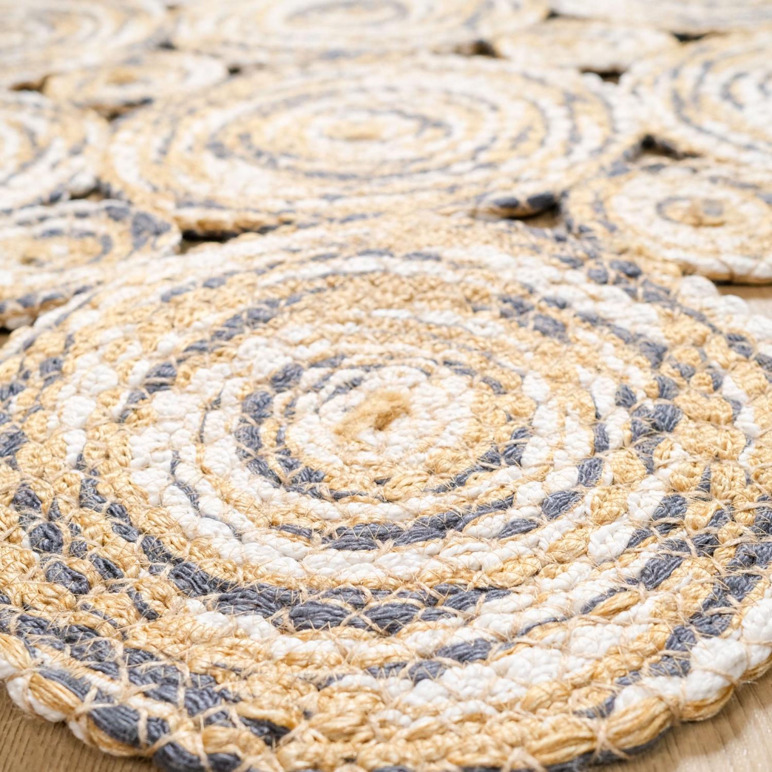 Eko Halı Patna Geometrik Desenli Makine Dokuma Halı