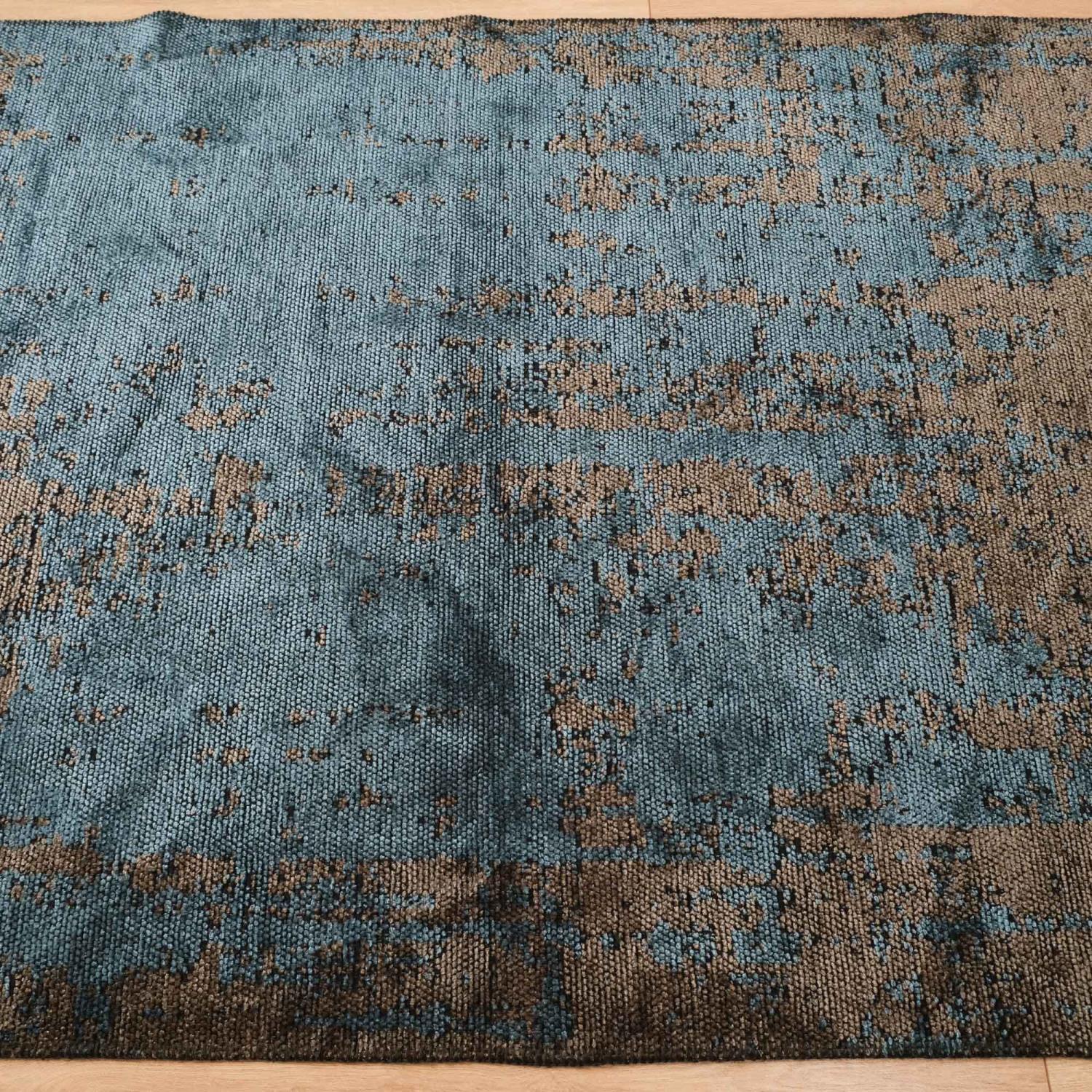 Eko Halı Tribal Soyut Desenli Makine Dokuma Halı