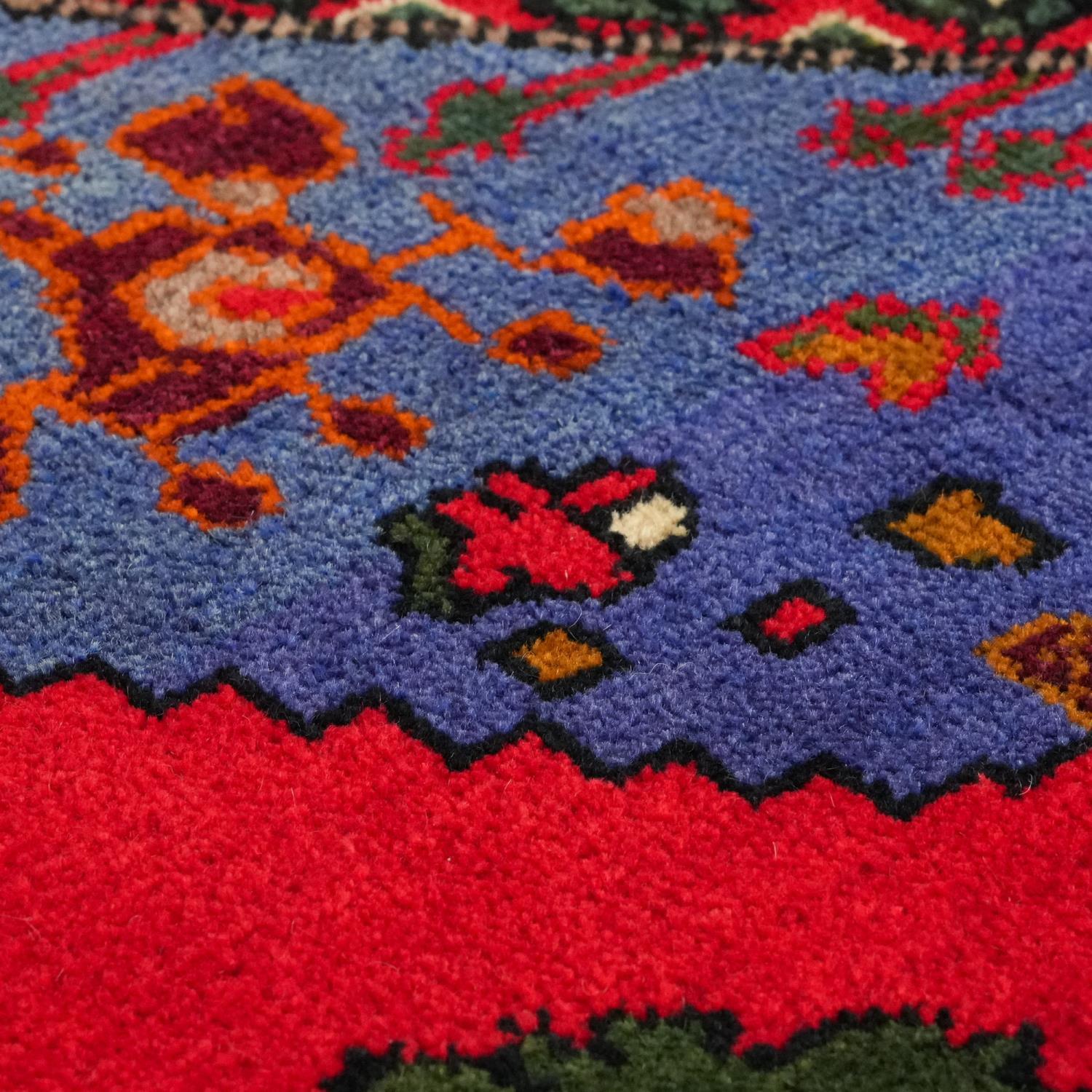 Konya Işıklar Sandık Yenisi 50 Yaş El Dokuma Yün Halı