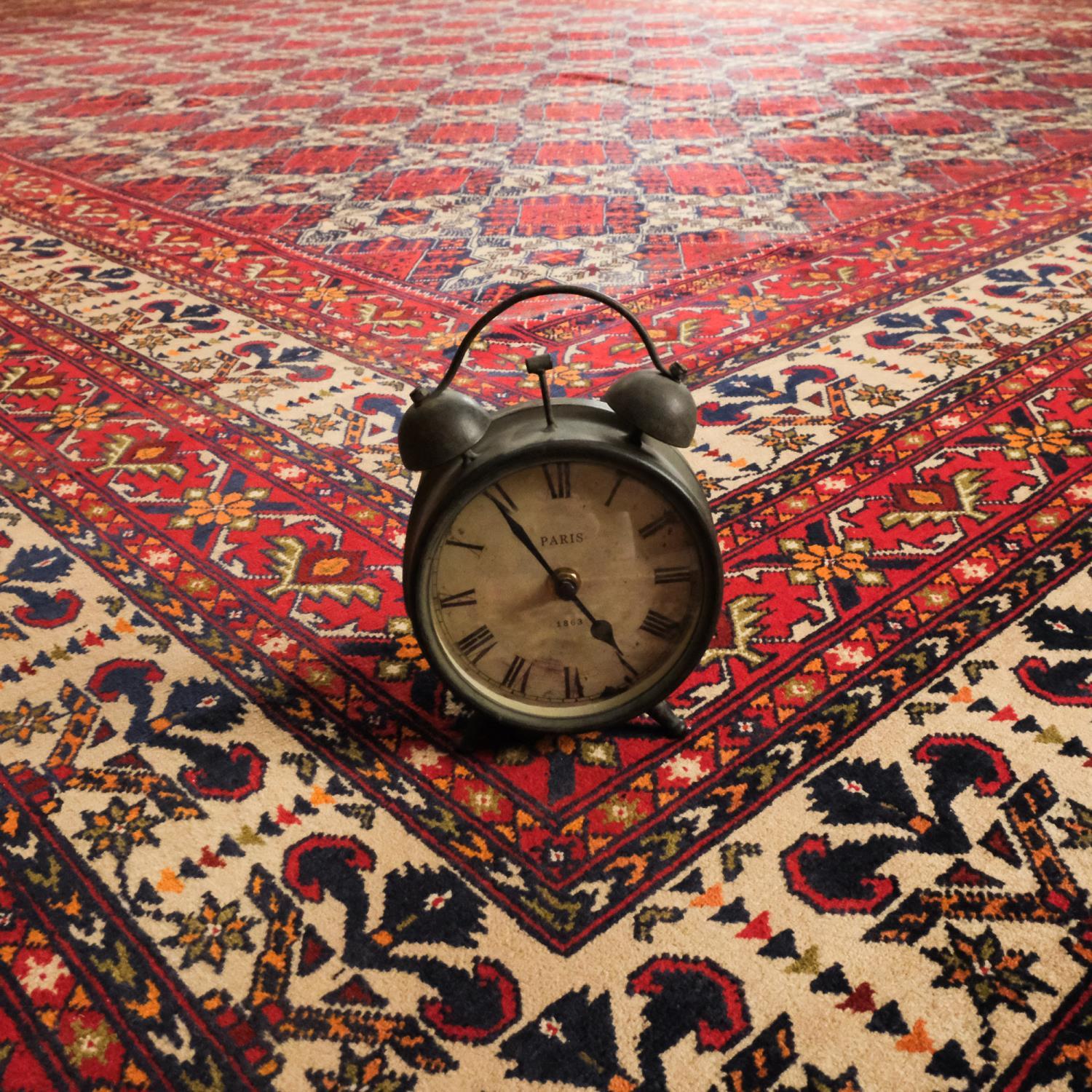 Second Hand Anatolian Patterned Hand Woven Rug