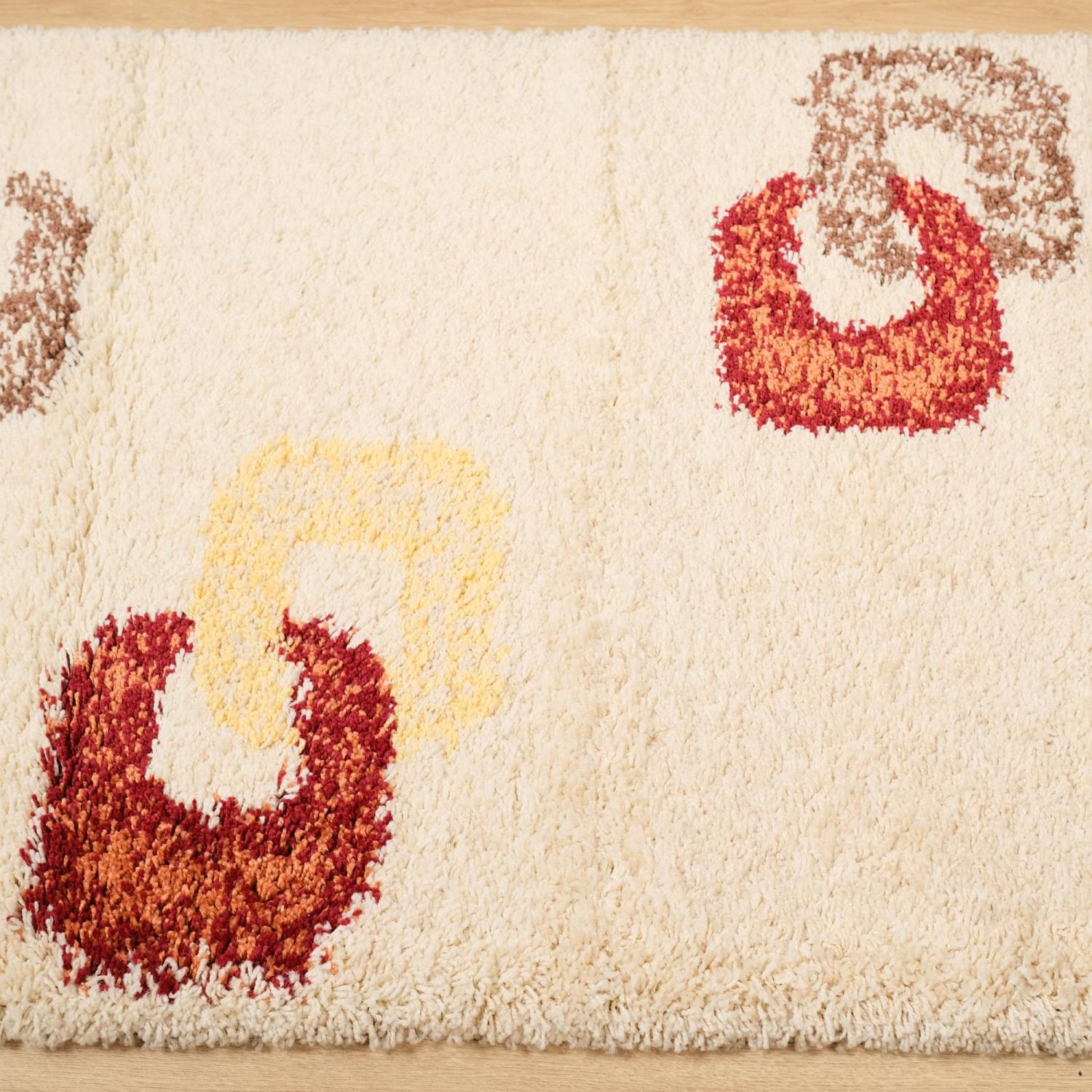 Geometrik Desenli Makine Dokuma Halı