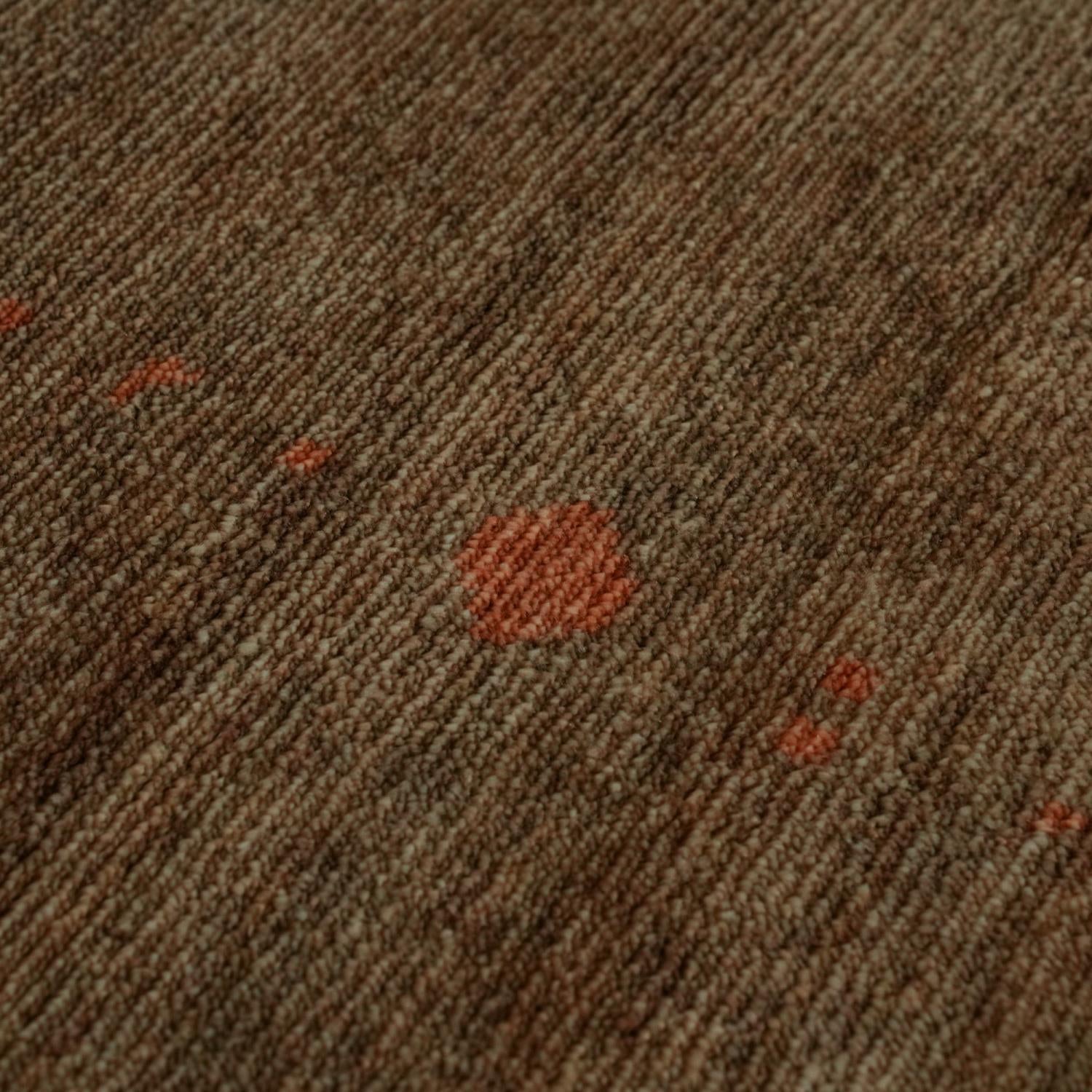 Haki Yeşil Tencel Tezgah Dokuma Baş Başa Seccade