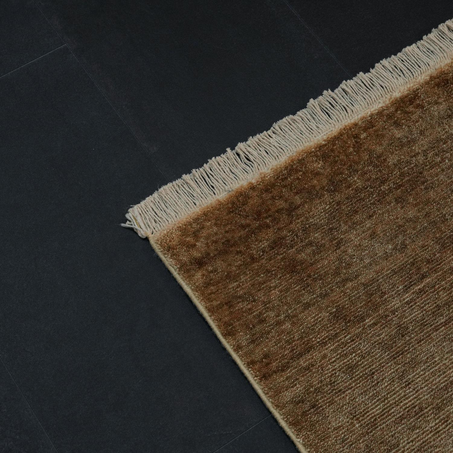 Khaki Green Tencel Loom-Woven Double Prayer Rug