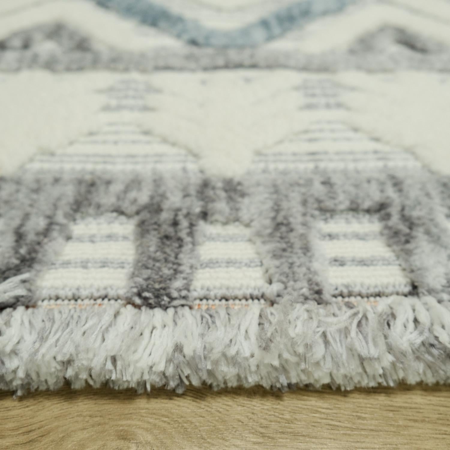 Scandinavian Patterned Machine Woven Carpet