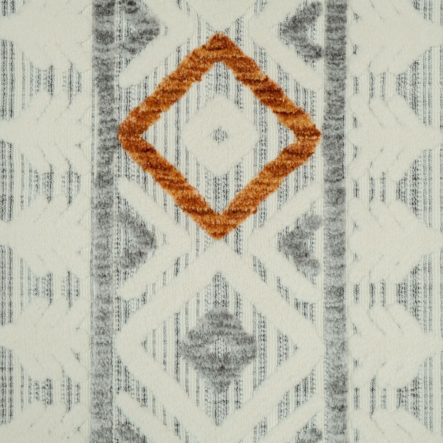 Scandinavian Patterned Machine Woven Carpet