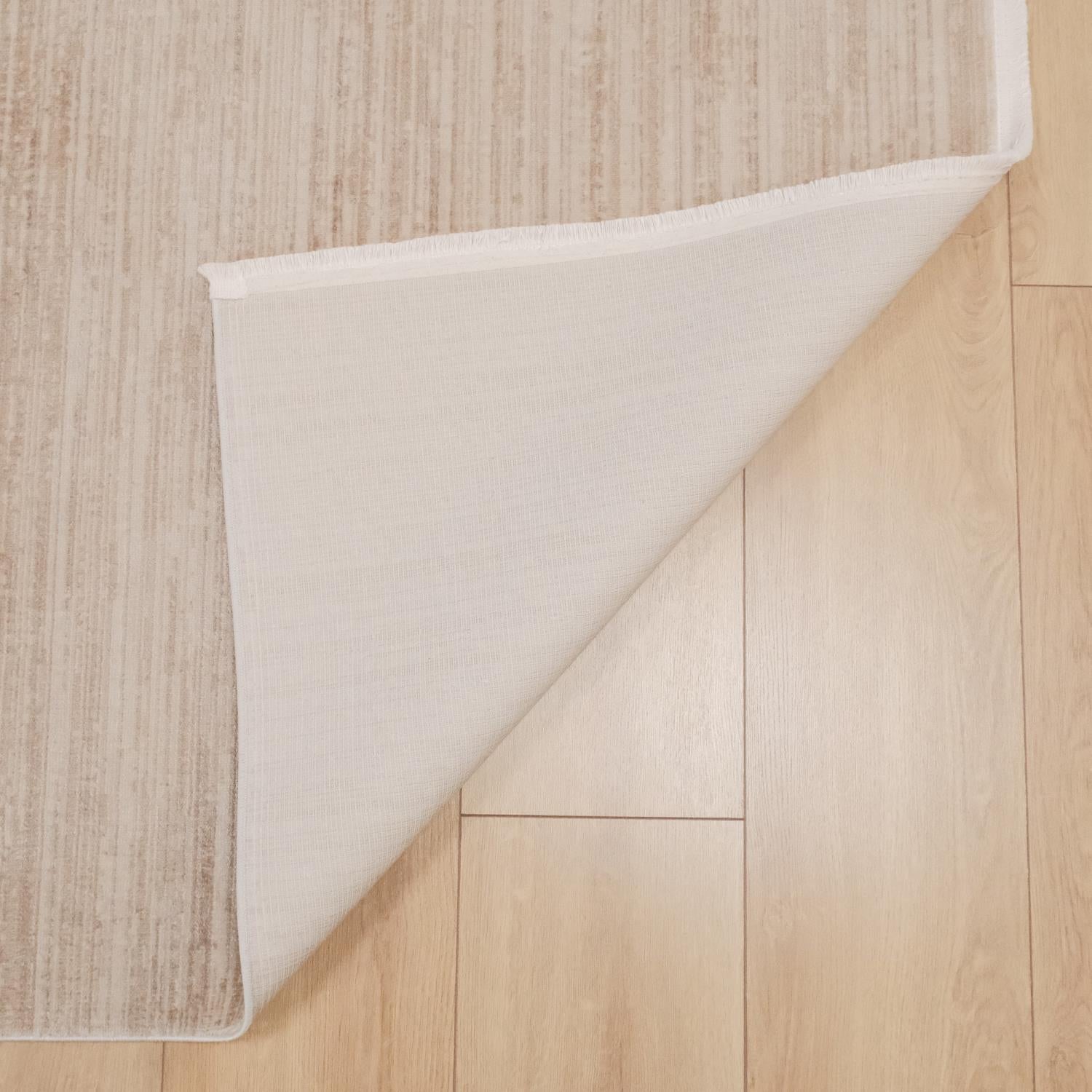 Lisbon Series Plain Patterned Acrylic Beige Carpet