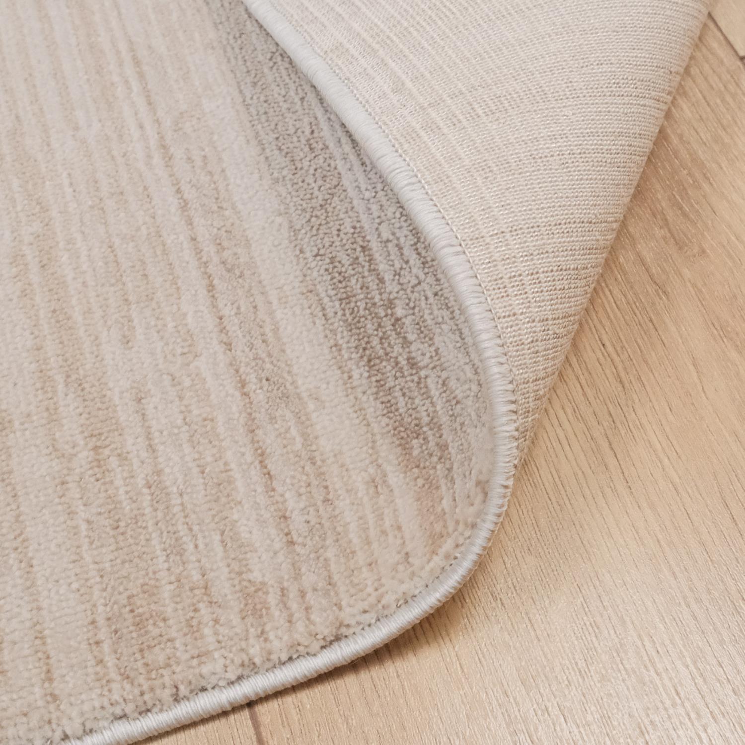 Lisbon Series Plain Patterned Acrylic Beige Carpet