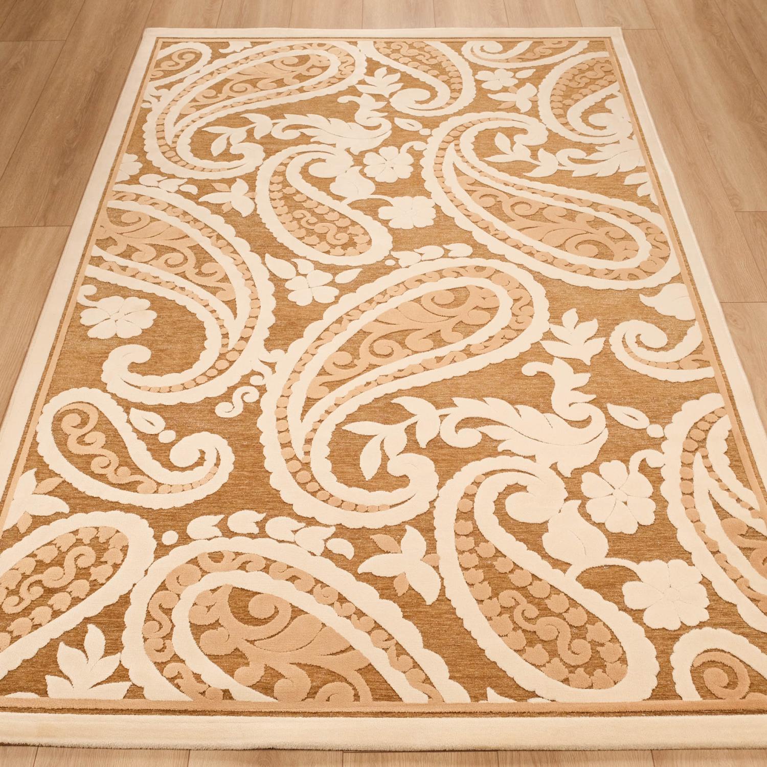 Damask Desenli Makine Dokuma Halı