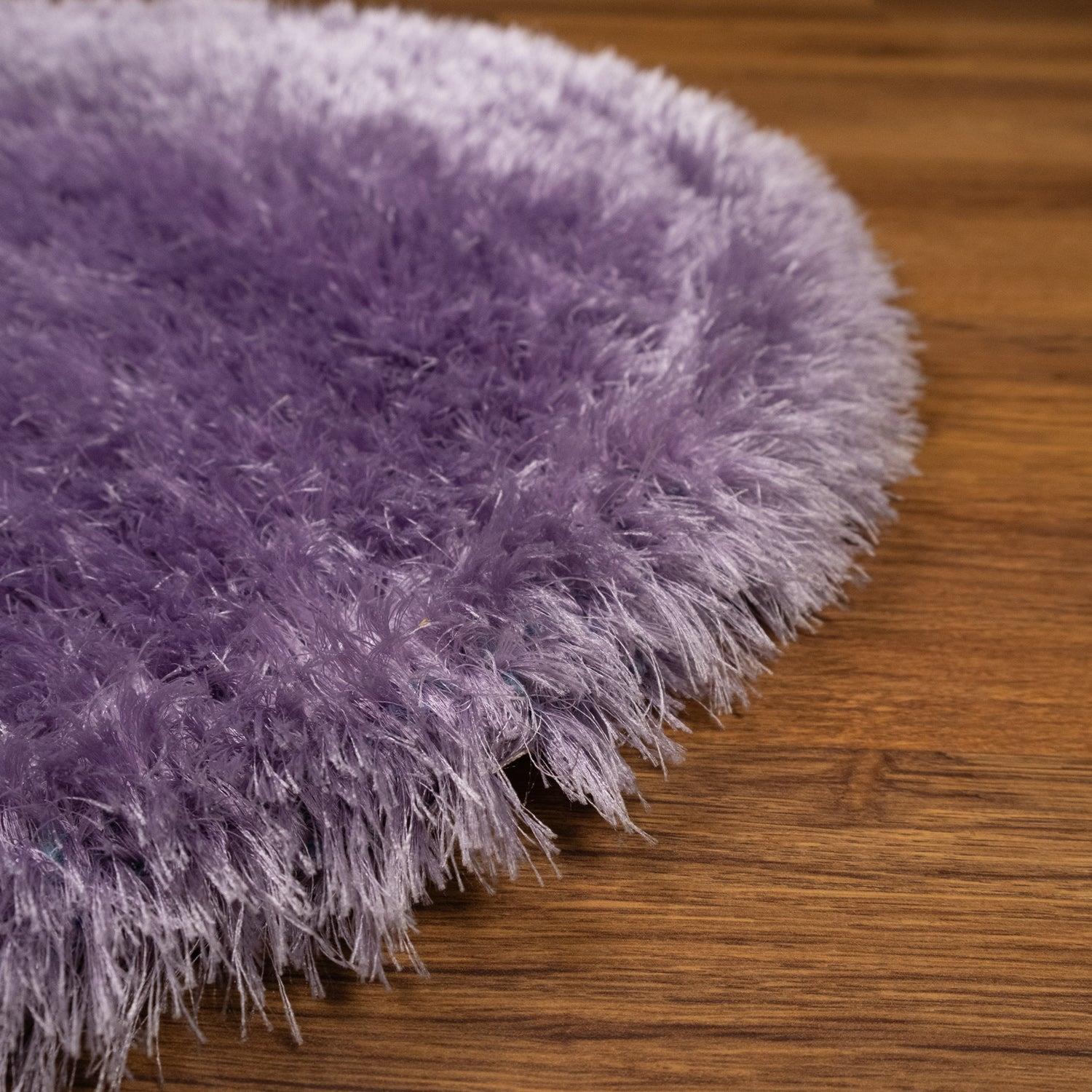 Shaggy Series Plain Patterned Machine Woven Carpet