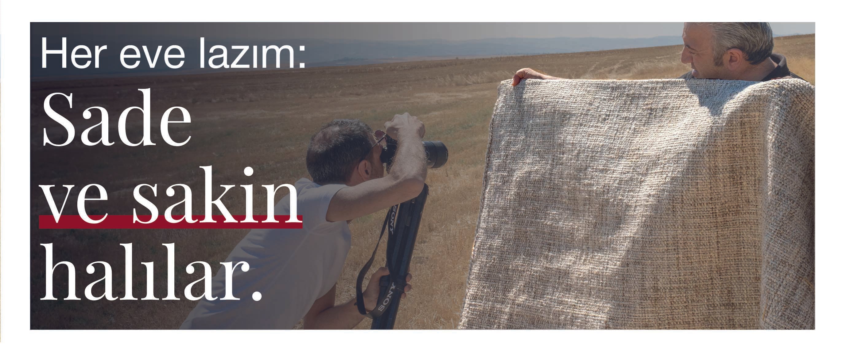 Sade ve sakin halılar