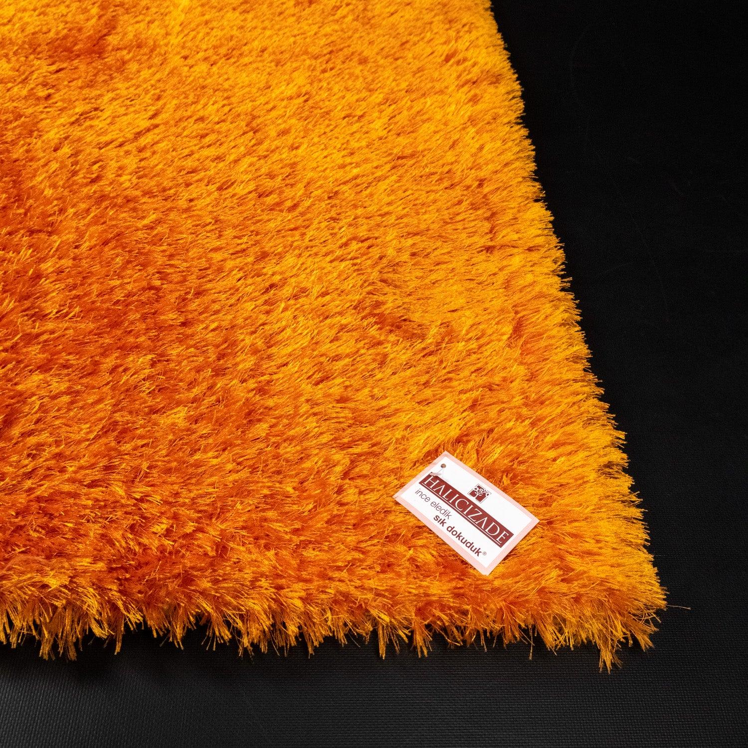 Shaggy Series Simple Patterned Hand-Woven Carpet