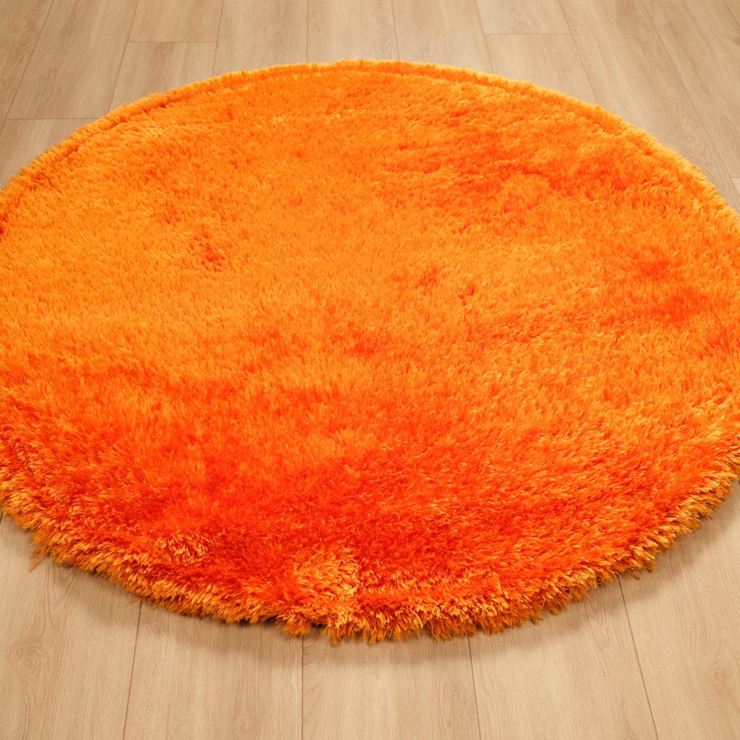 Shaggy Series Simple Patterned Hand-Woven Carpet