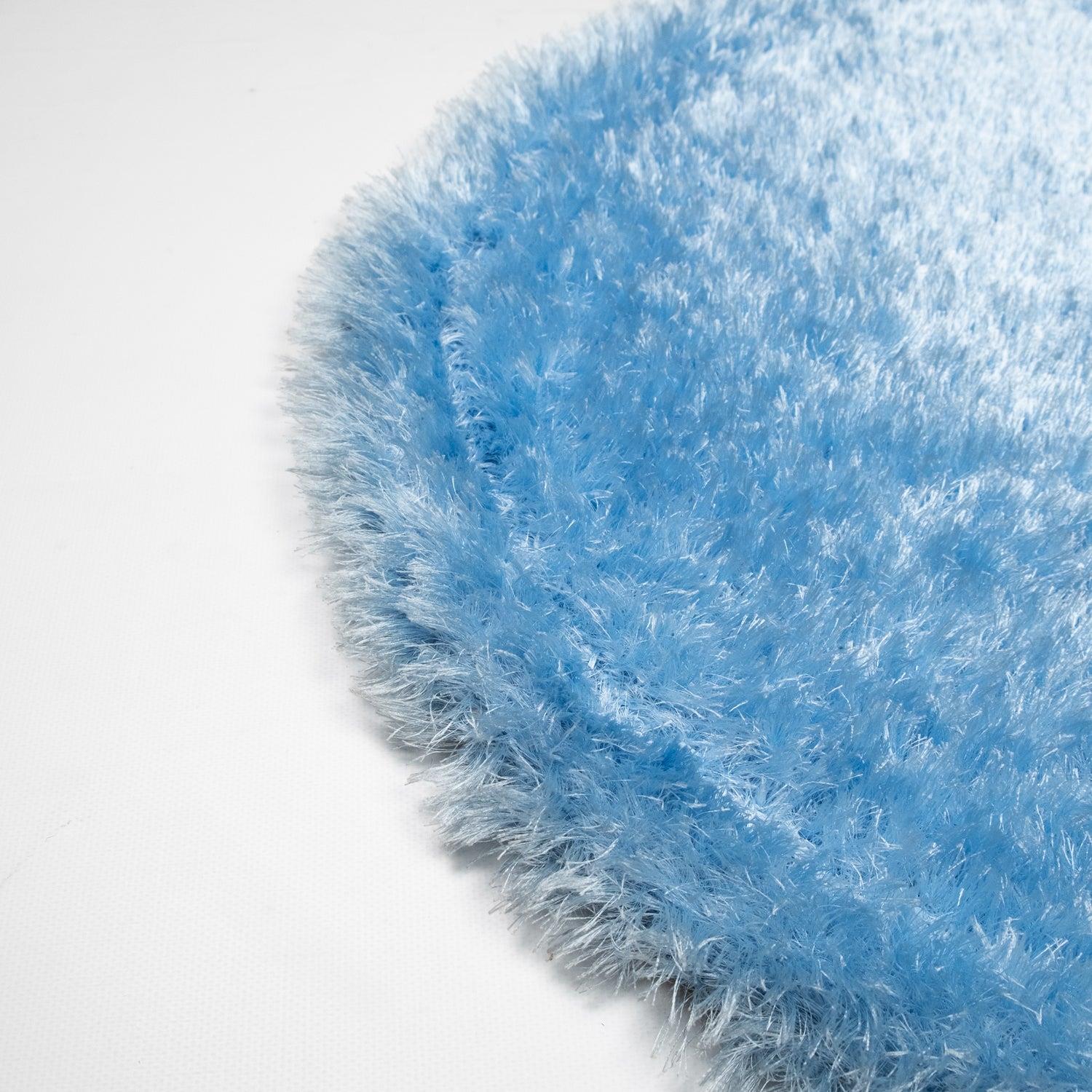 Shaggy Serisi Sade Desenli El Dokuma Halı