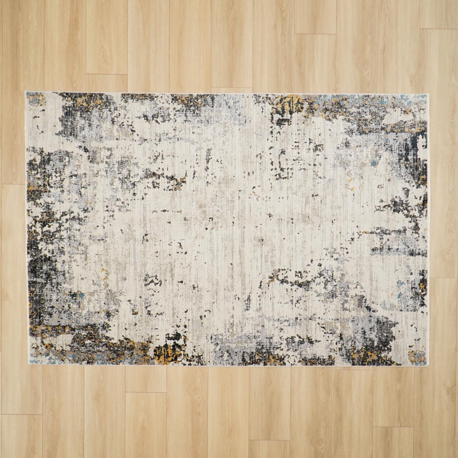 Soyut Desenli Makine Dokuma Halı