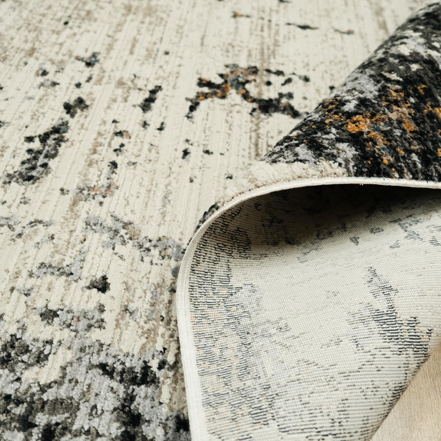 Soyut Desenli Makine Dokuma Halı