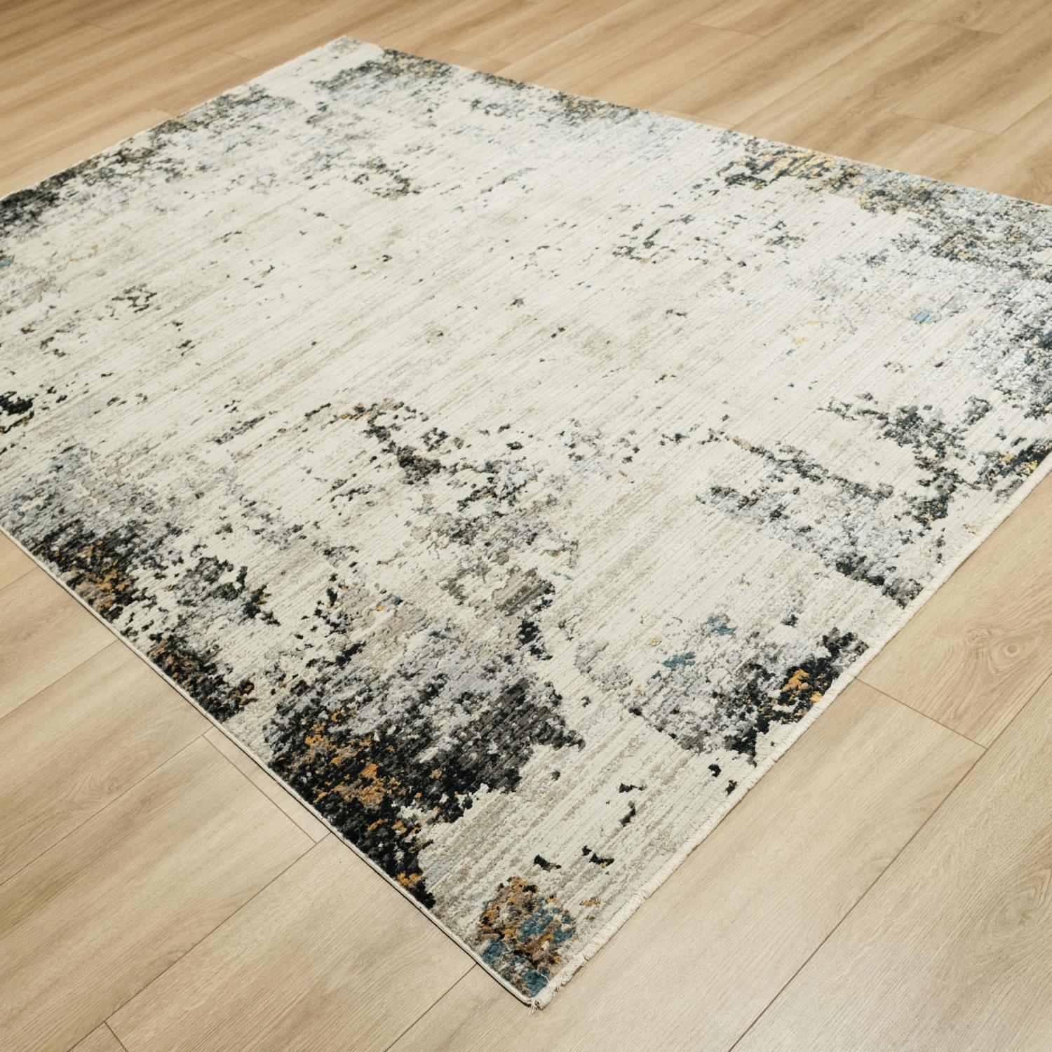 Soyut Desenli Makine Dokuma Halı