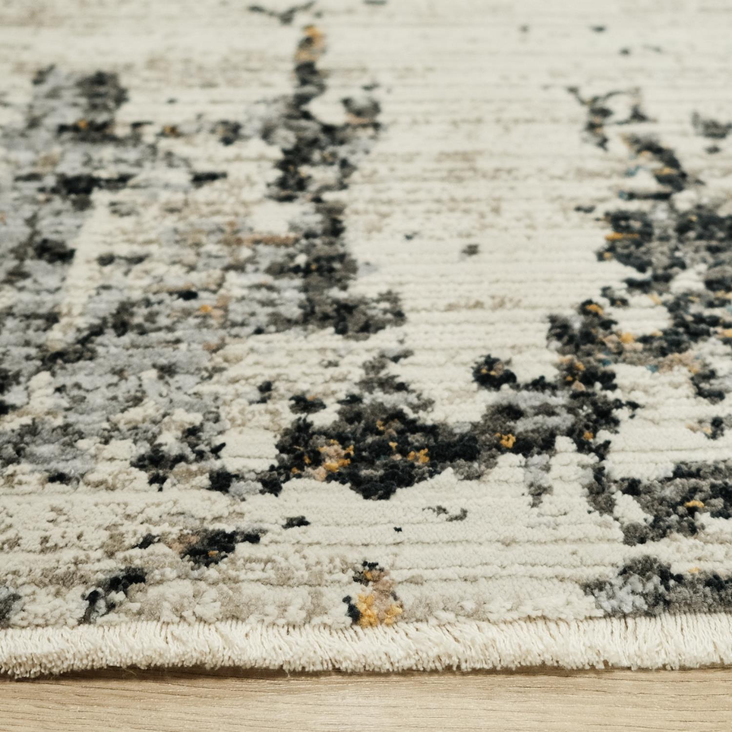 Soyut Desenli Makine Dokuma Halı