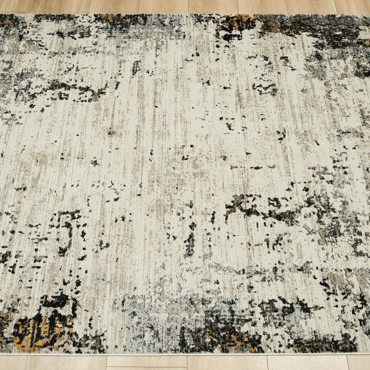 Soyut Desenli Makine Dokuma Halı