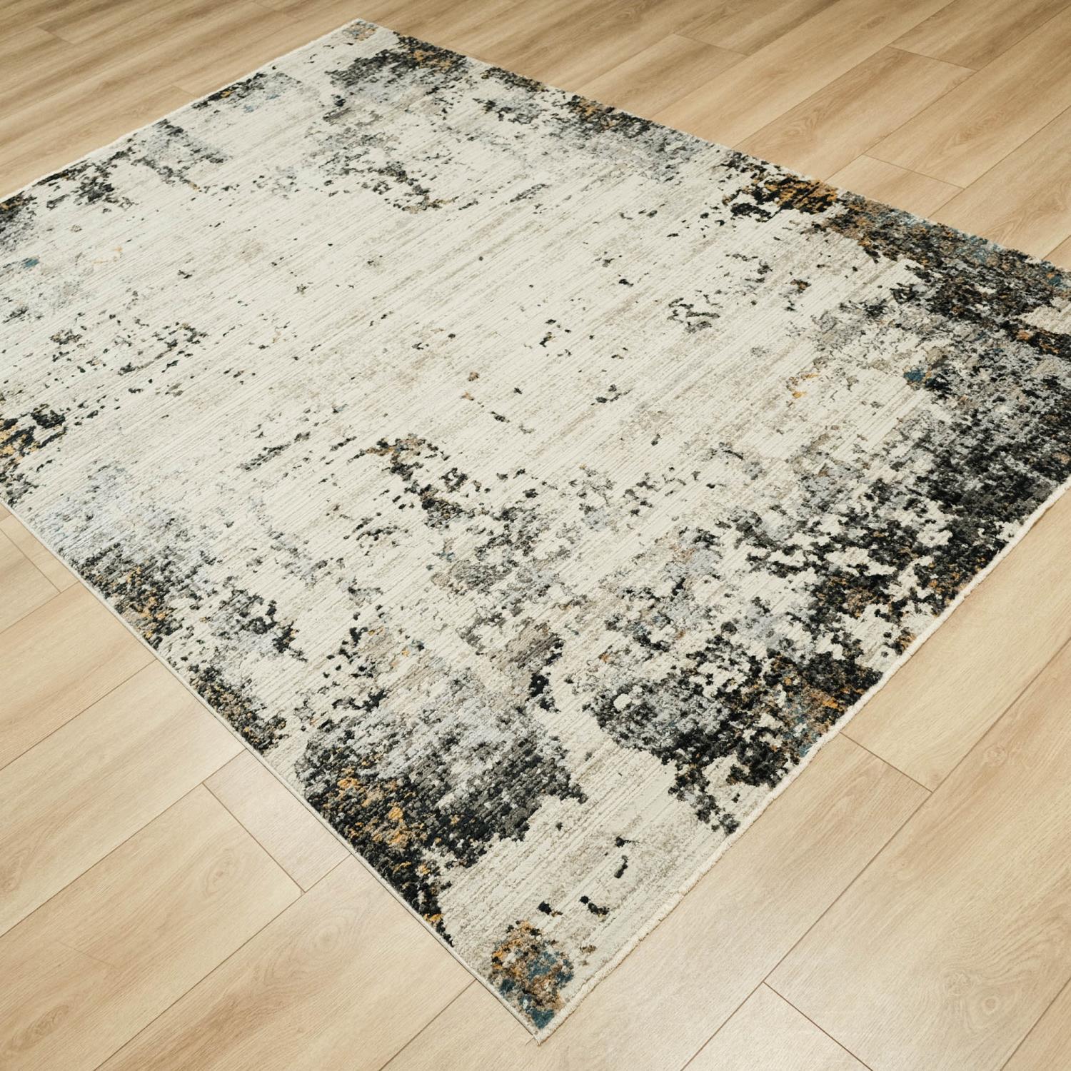 Soyut Desenli Makine Dokuma Halı