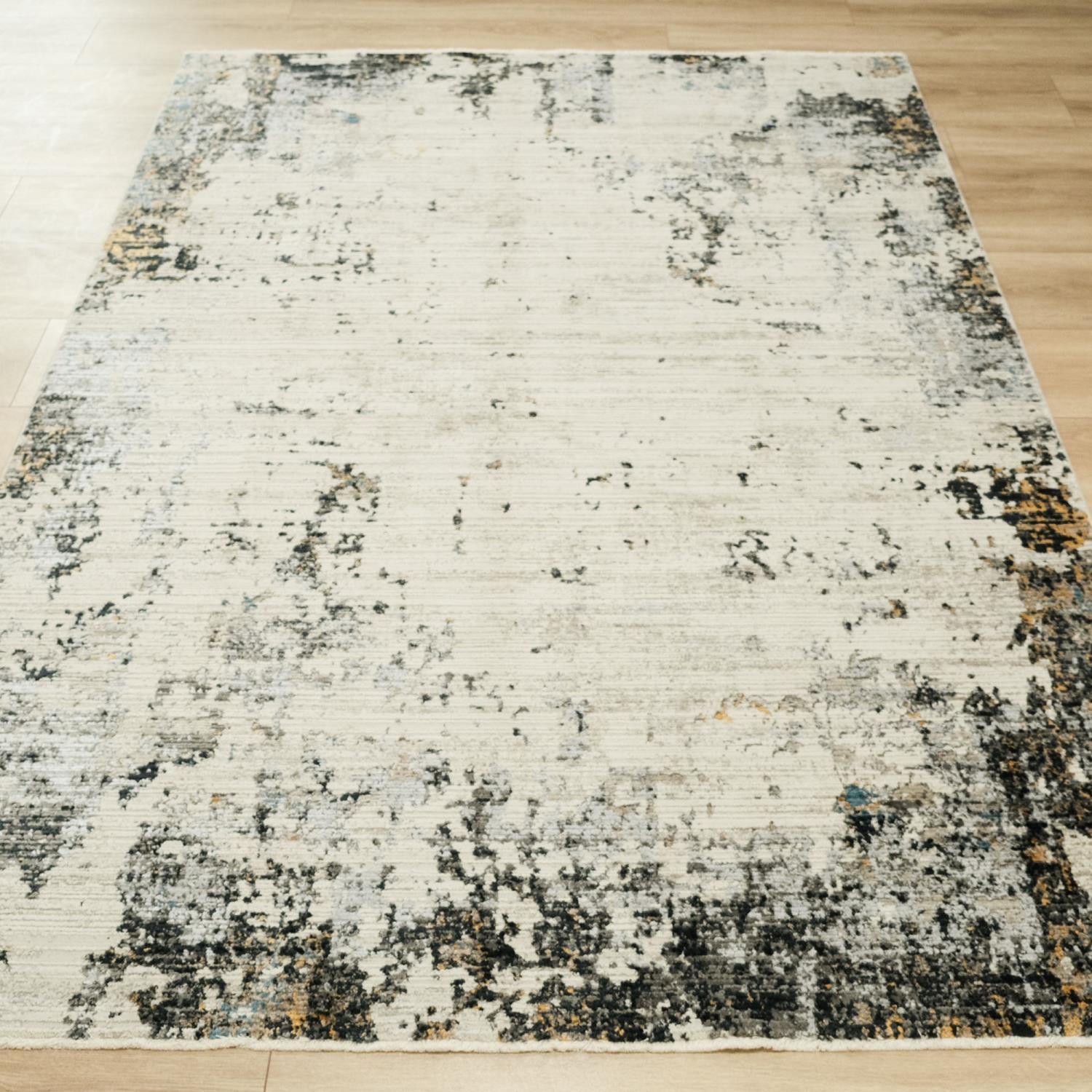 Soyut Desenli Makine Dokuma Halı