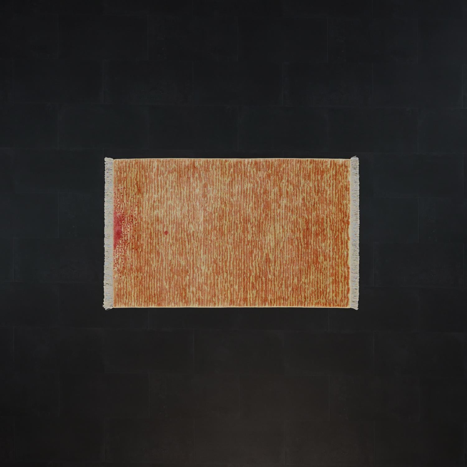 Tencel Terra Loom Woven Prayer Rug Side by Side