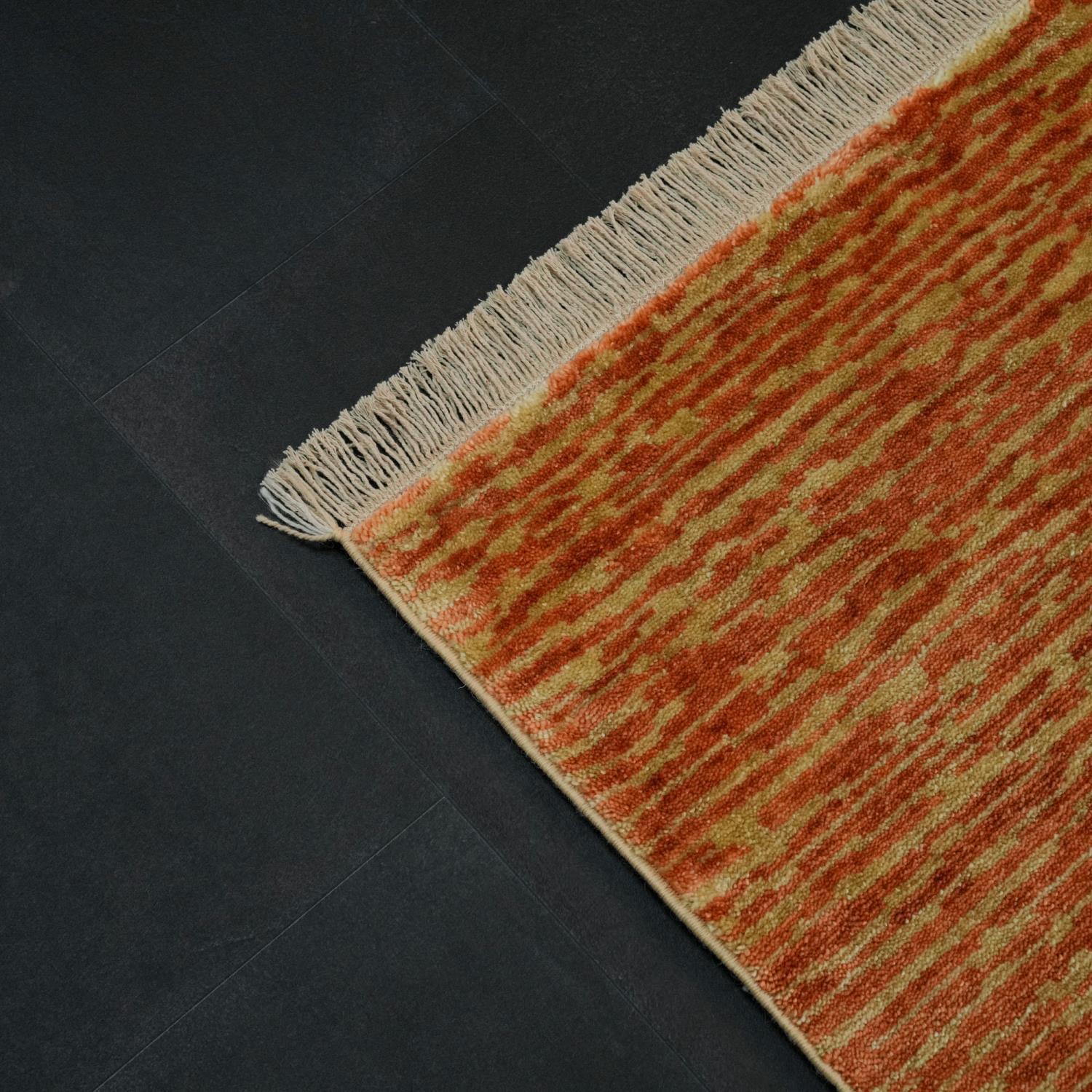 Tencel Terra Loom Woven Prayer Rug Side by Side