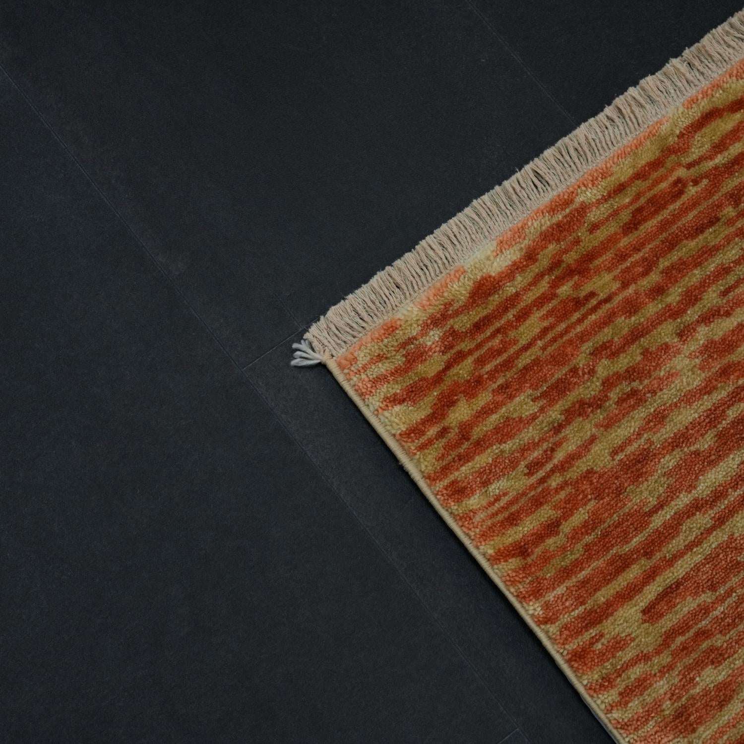 Terra Tencel Loom Woven Prayer Rug Side by Side