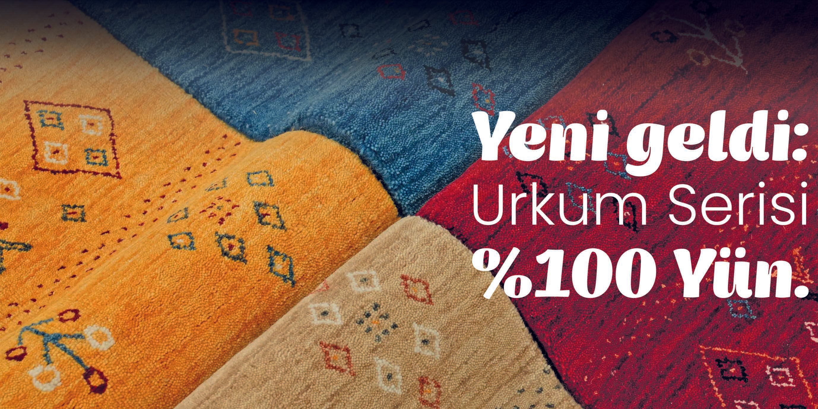 Urkum serisi Yün halı
