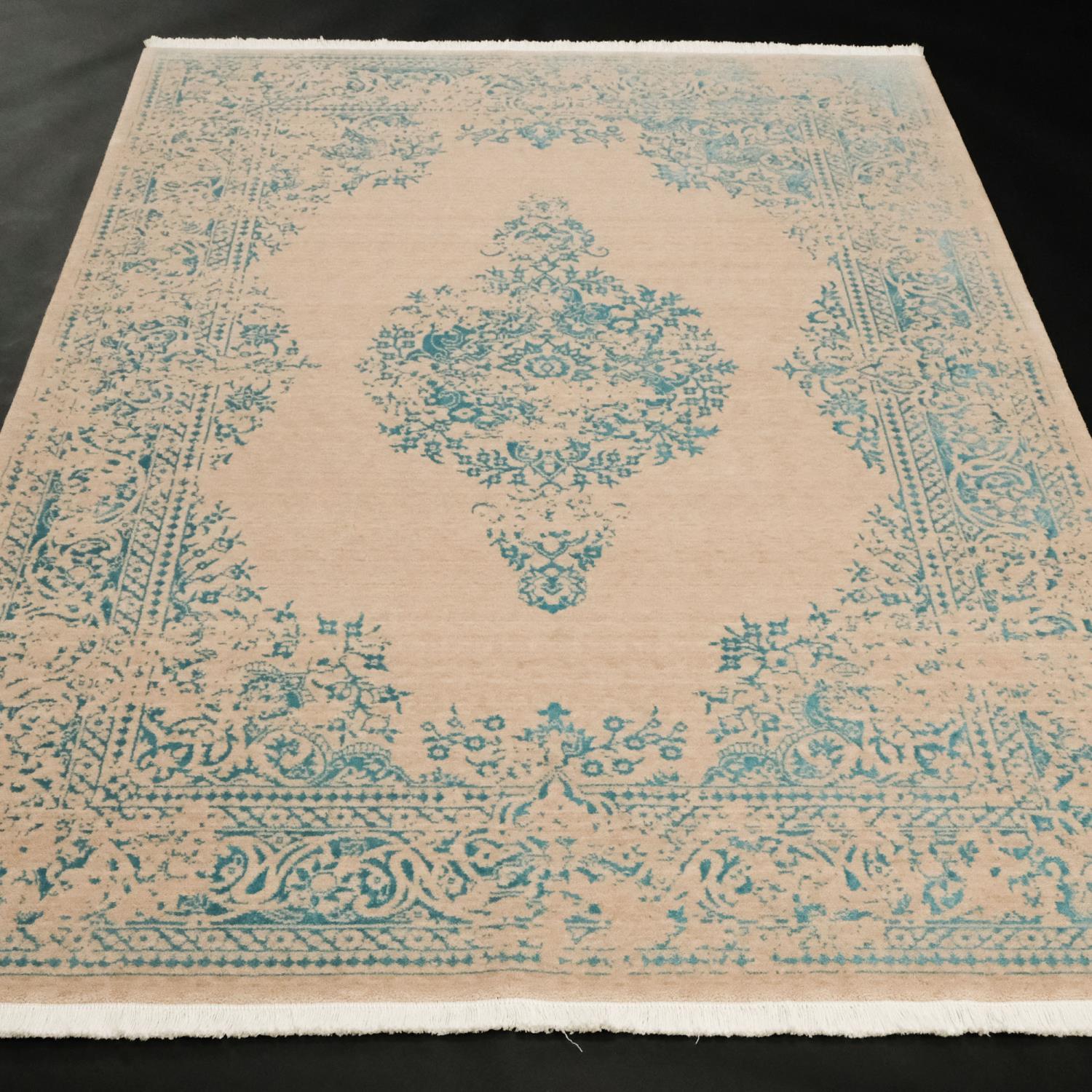 Vintage Desenli Makine Dokuma Halı