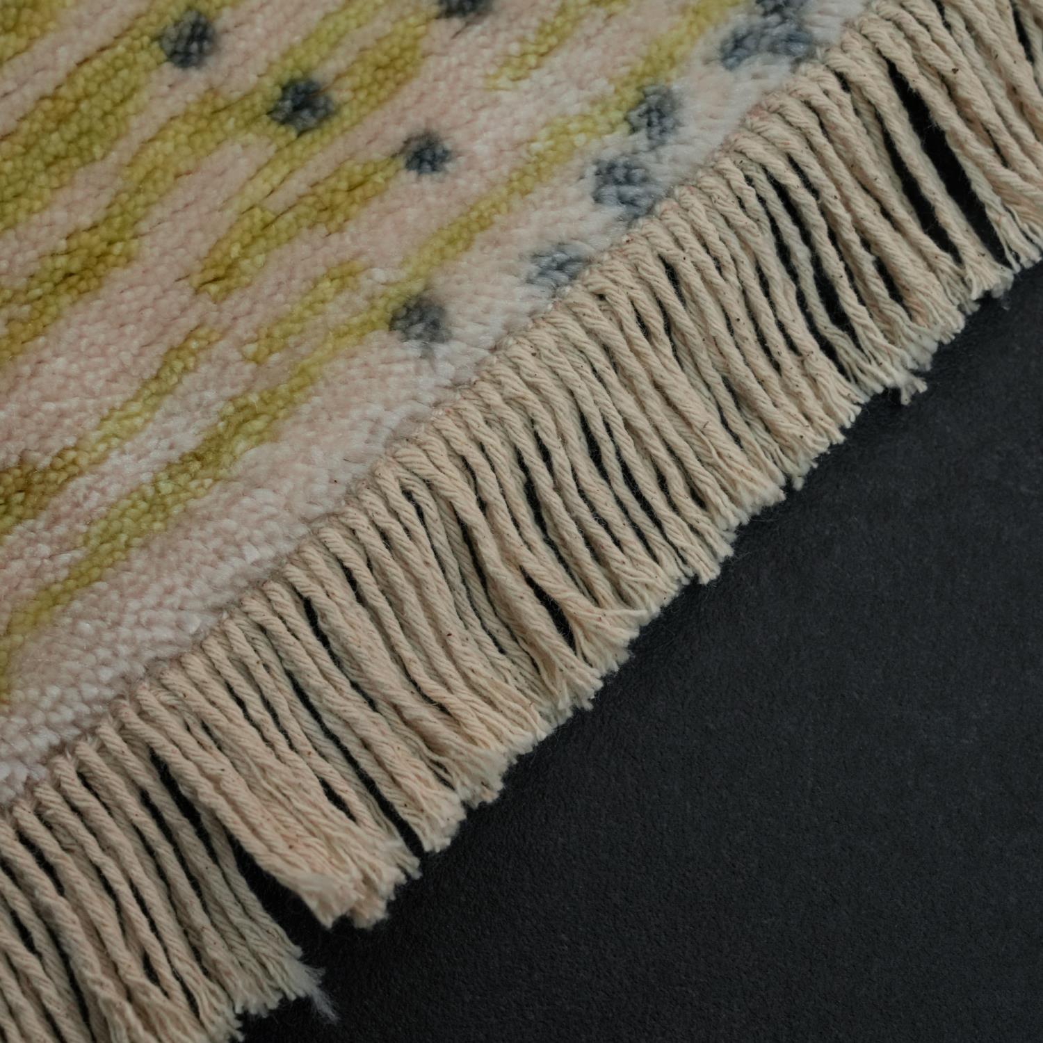 Green Tencel Loom-Woven Double Prayer Rug
