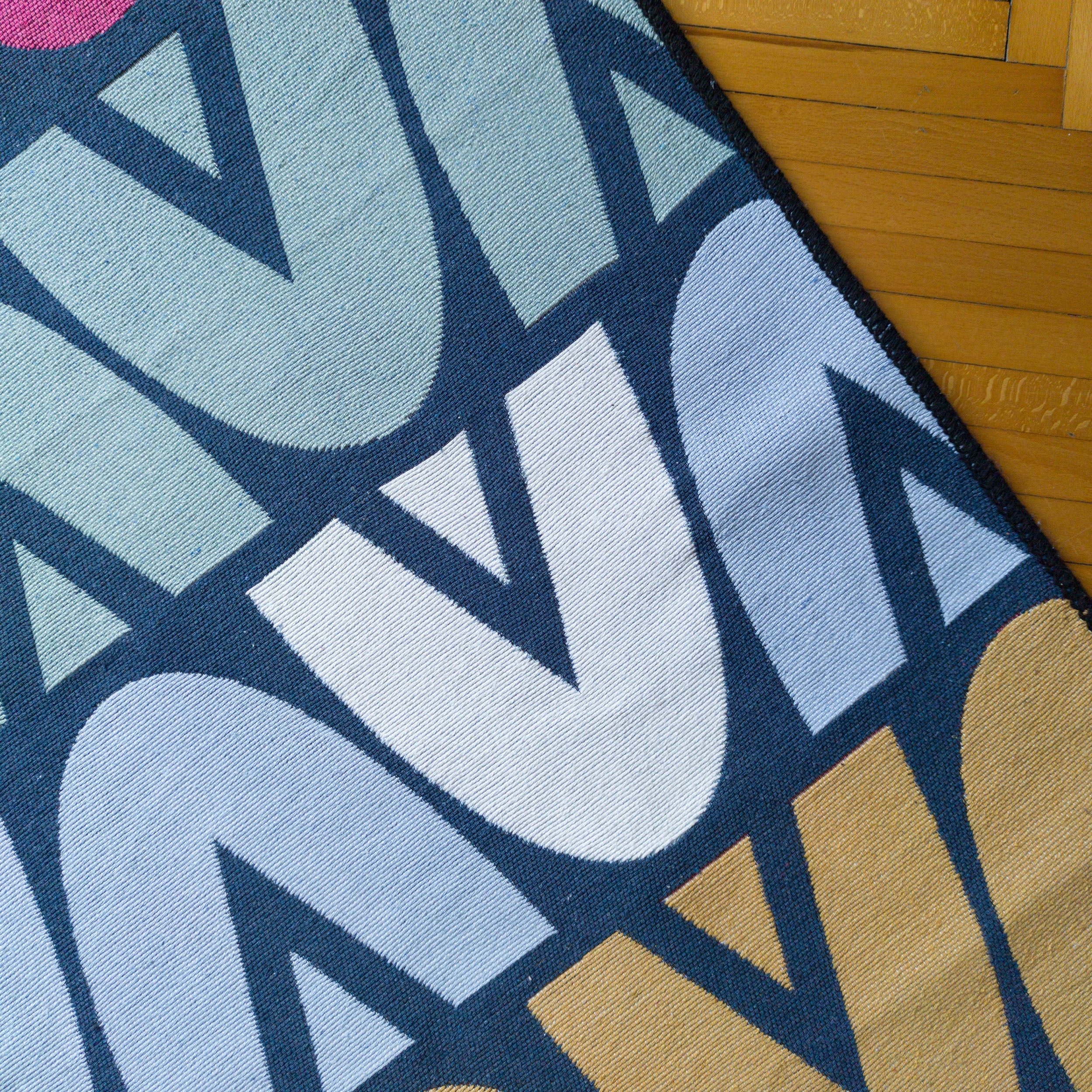 Studio Potato Flip Geri Dönüşüm Yıkanabilir Kilim