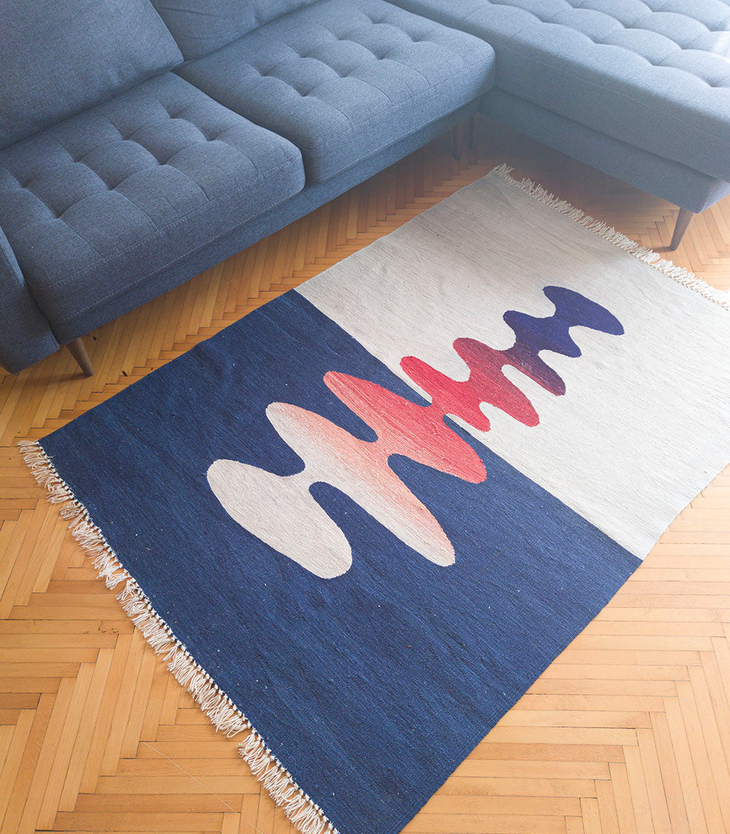 Studio Potato Inner Reflection El Dokuması Kilim