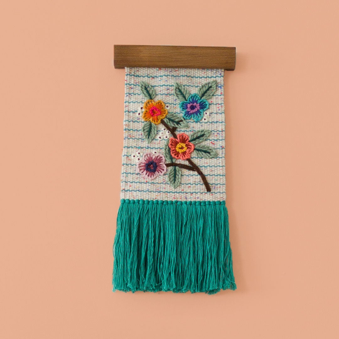 Studio Potato Flowers Hand-Woven Wall Decoration