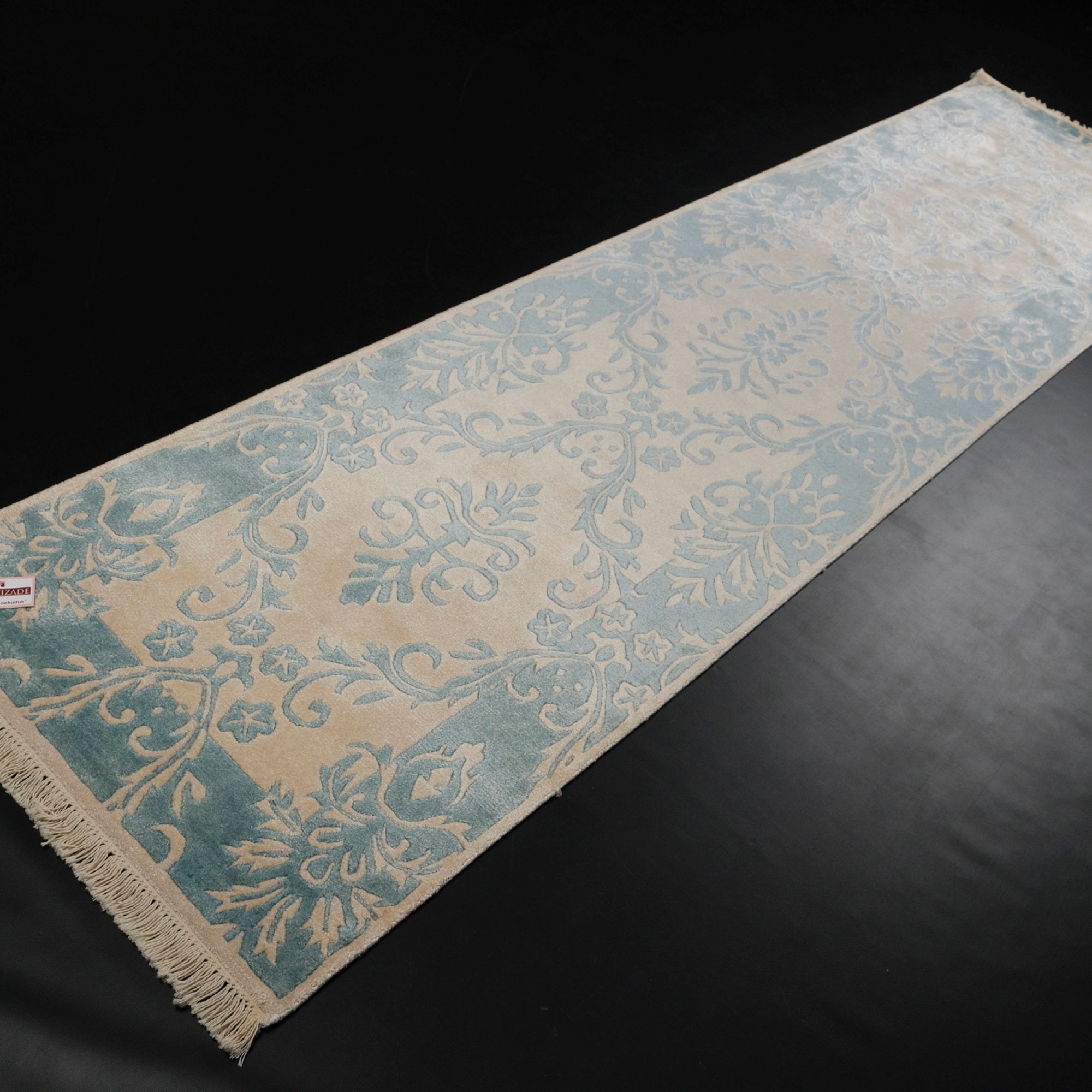 Fiber Series Damask Design Hand Woven Carpet