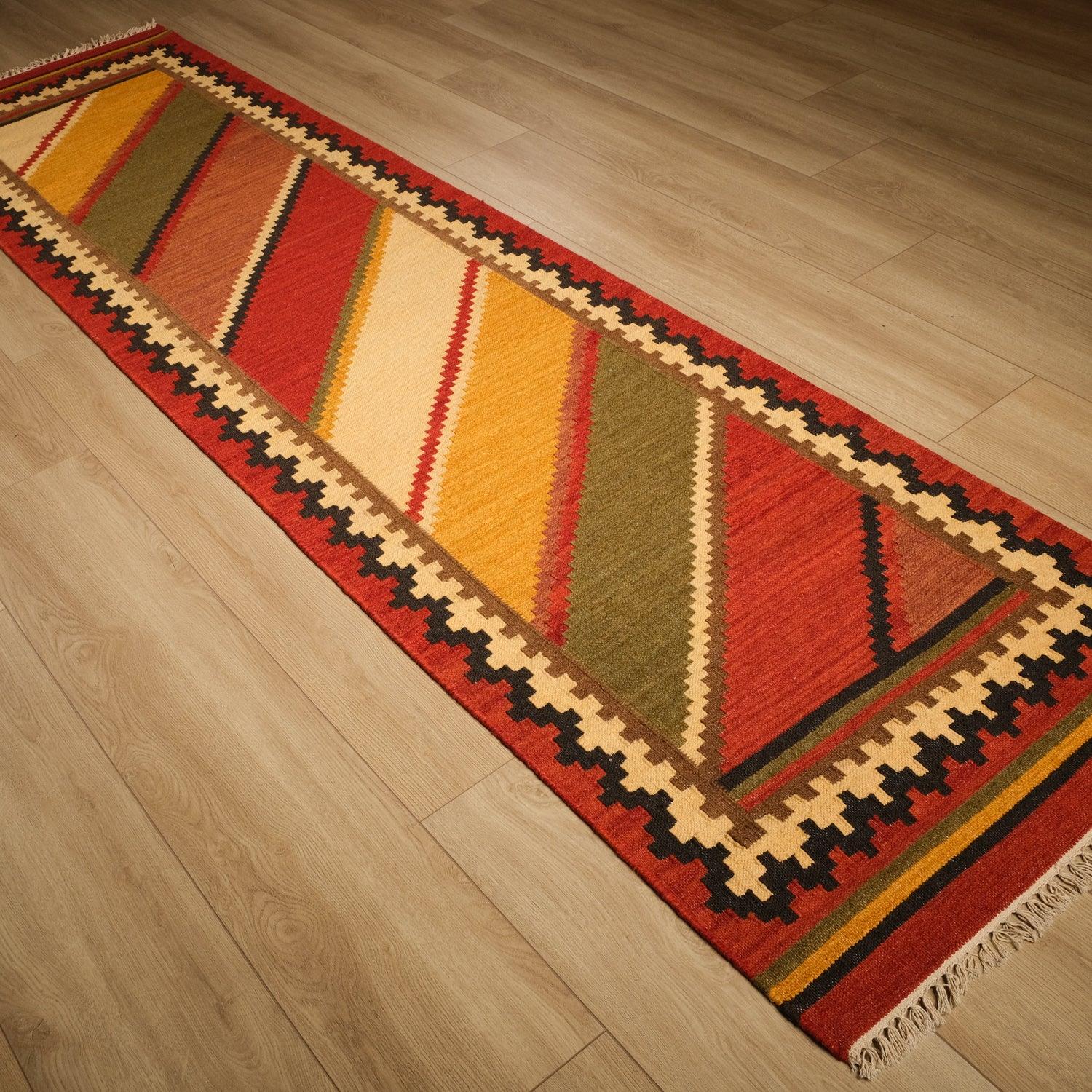 Anadolu Desenli El Dokuma Kilim