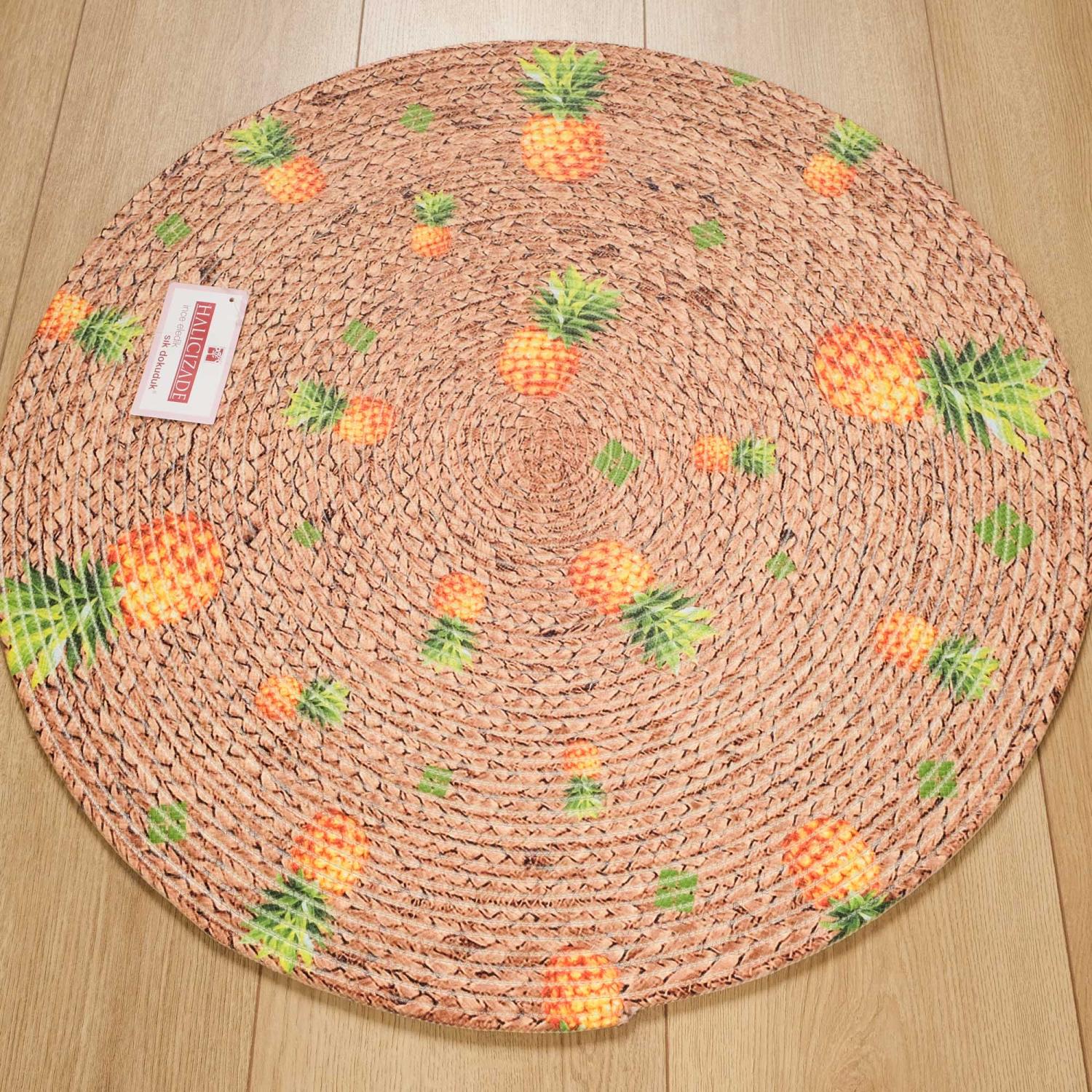 Doğuş Halı Çiçek Desenli Makine Dokuma Halı