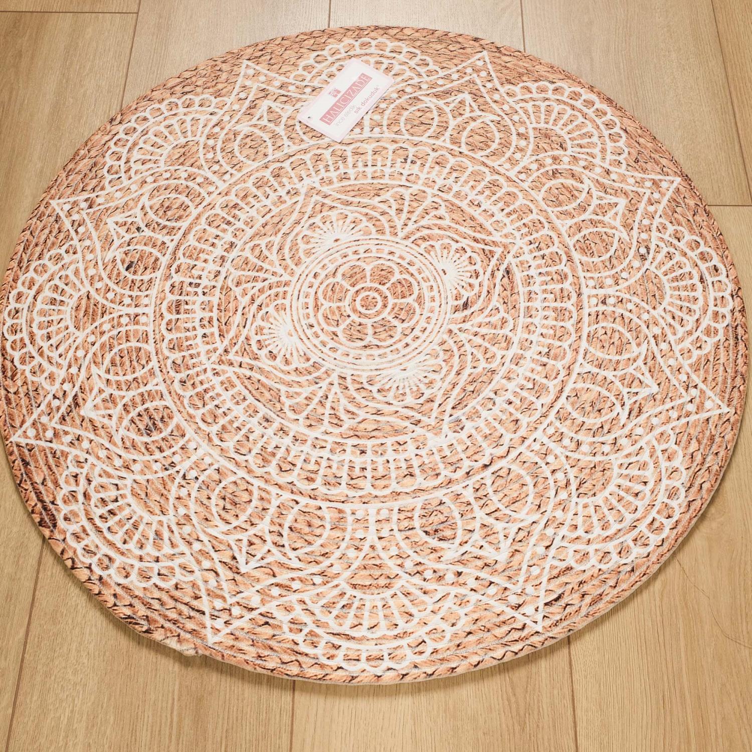 Doğuş Halı Çiçek Desenli Makine Dokuma Halı