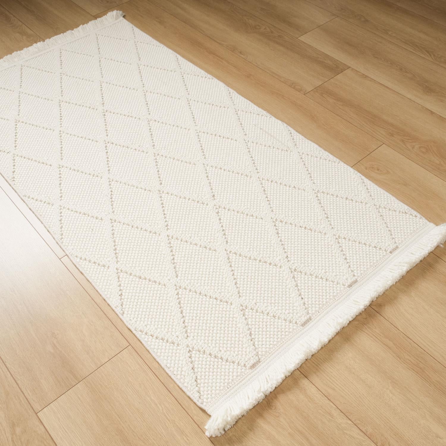 Eko Halı Cozy Çerçeve Desenli Makine Dokuma Halı