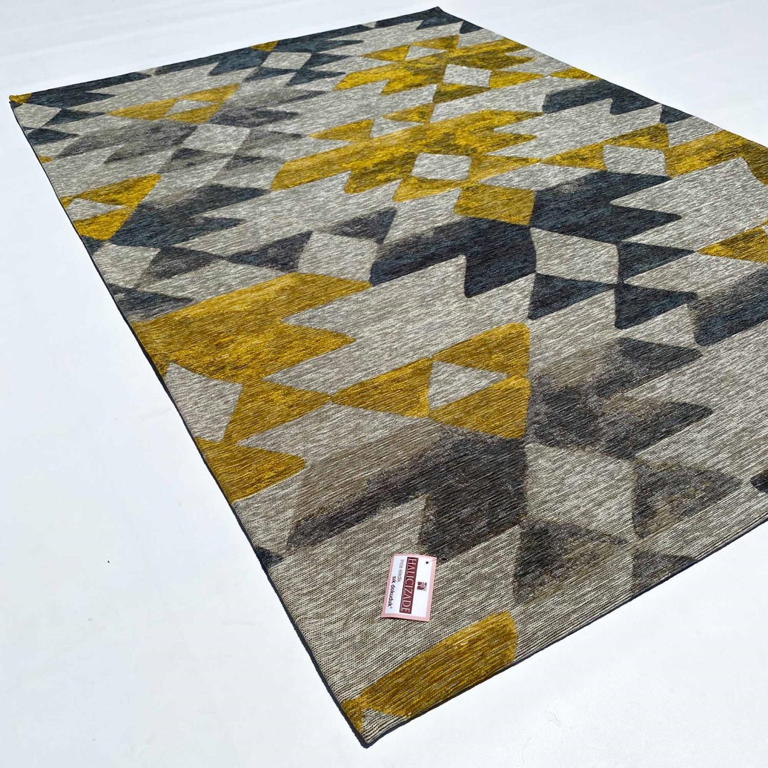 Eko Halı Smart Geometrik Desenli Makine Dokuma Halı