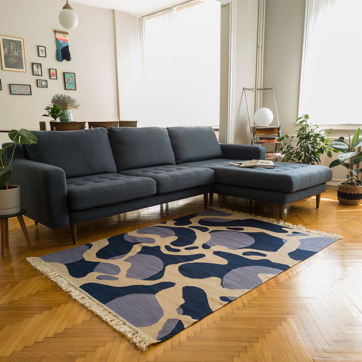 Studio Potato Flow Hand-Woven Wool Rug