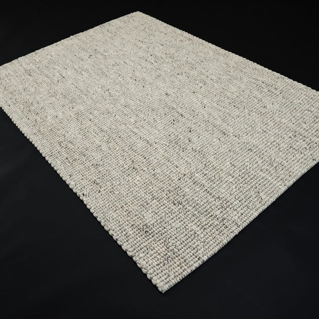 Agra Serisi El Dokuma Sade Desenli Krem Halı, 80x150 – 240x340 cm — Halıcızade