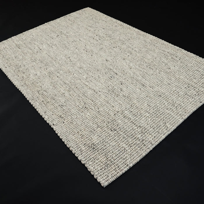 Agra Serisi El Dokuma Sade Desenli Krem Halı, 80x150 – 240x340 cm — Halıcızade
