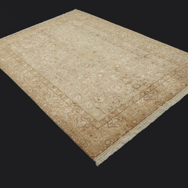 Ahteran Serisi El Dokuma Uşak Desenli Krem Halı, 180x260 cm — Halıcızade