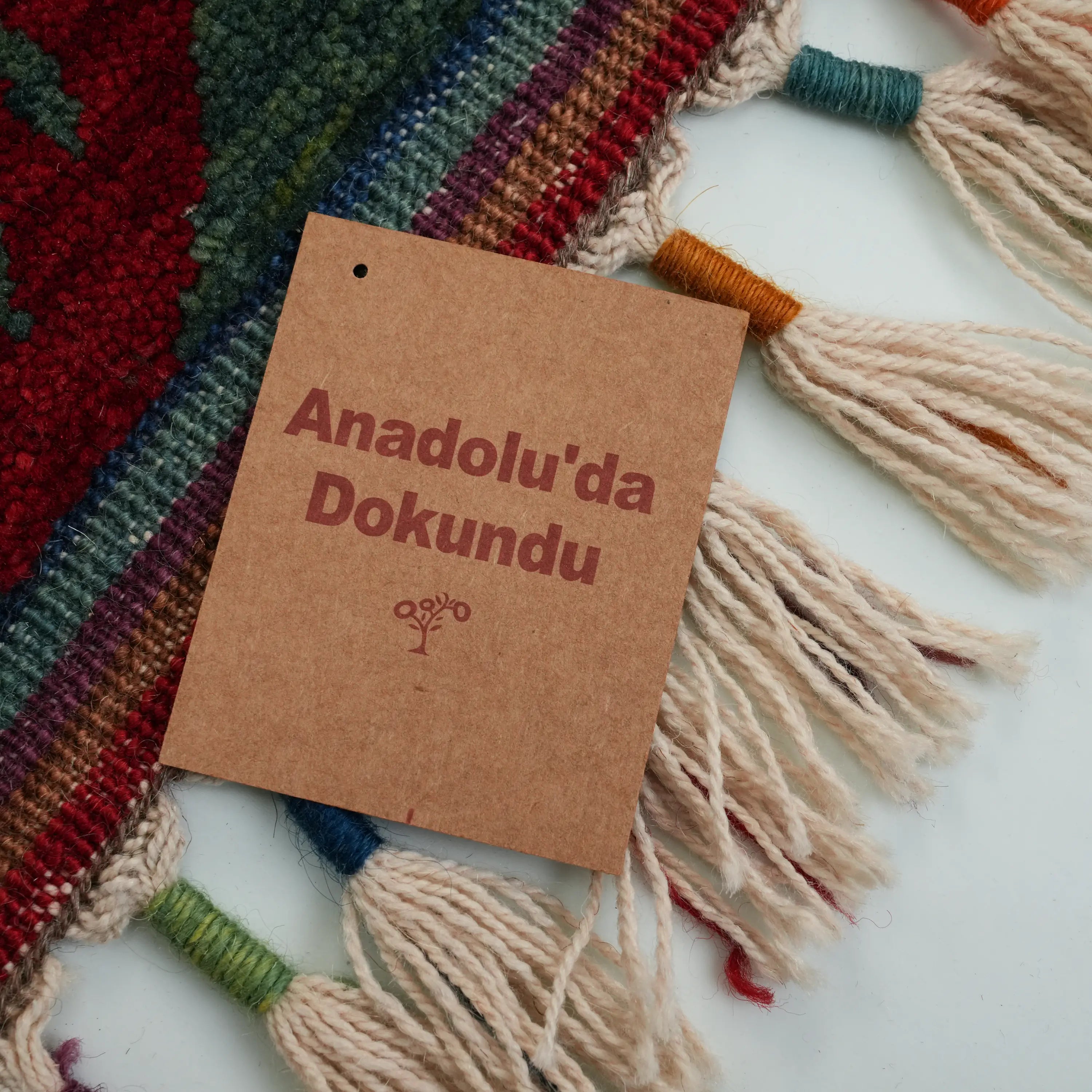 Anadolu Şal Series Handwoven Patchwork Patterned Wool Rug